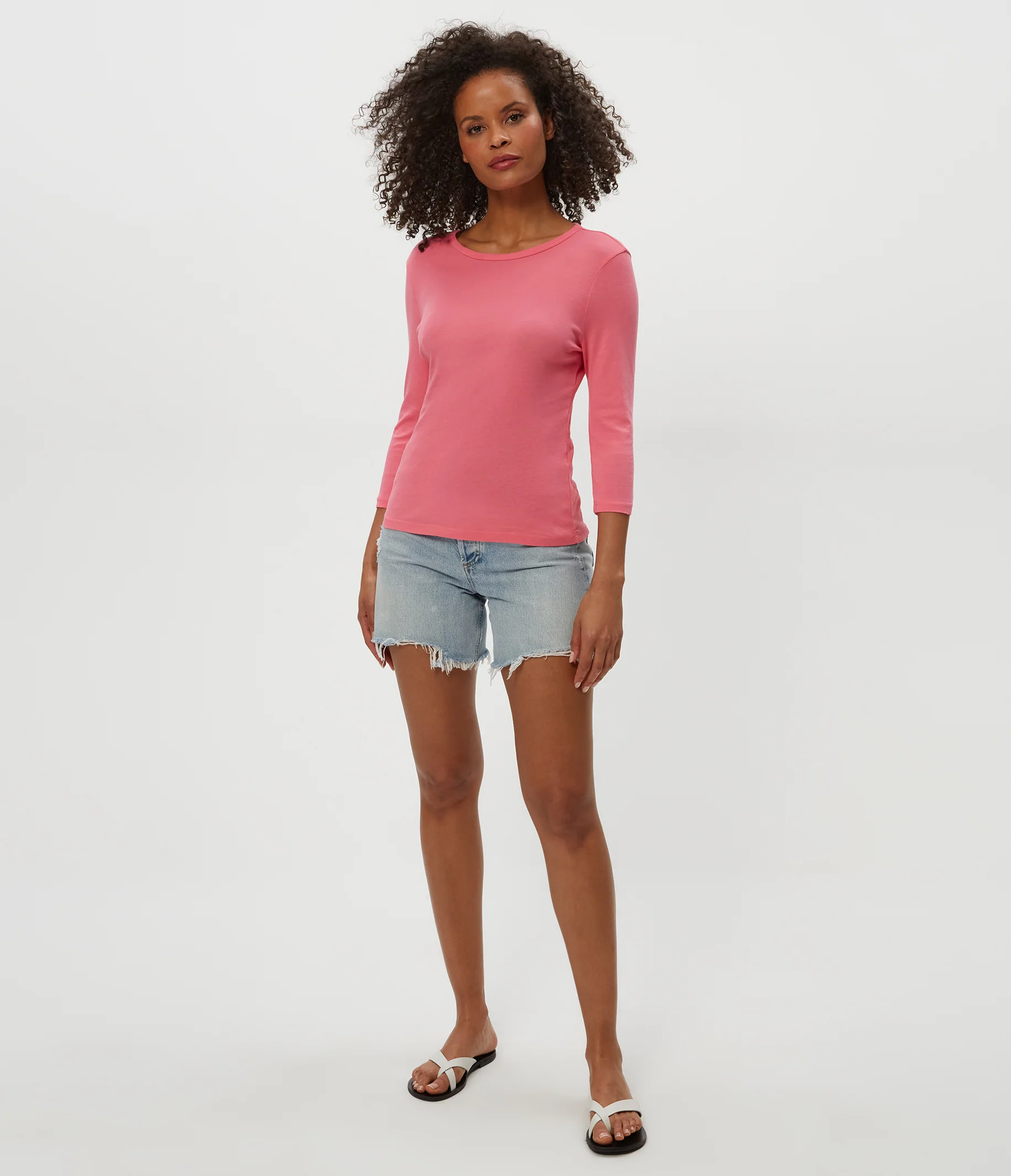 Dakota 3/4 Sleeve Tee - Image 17