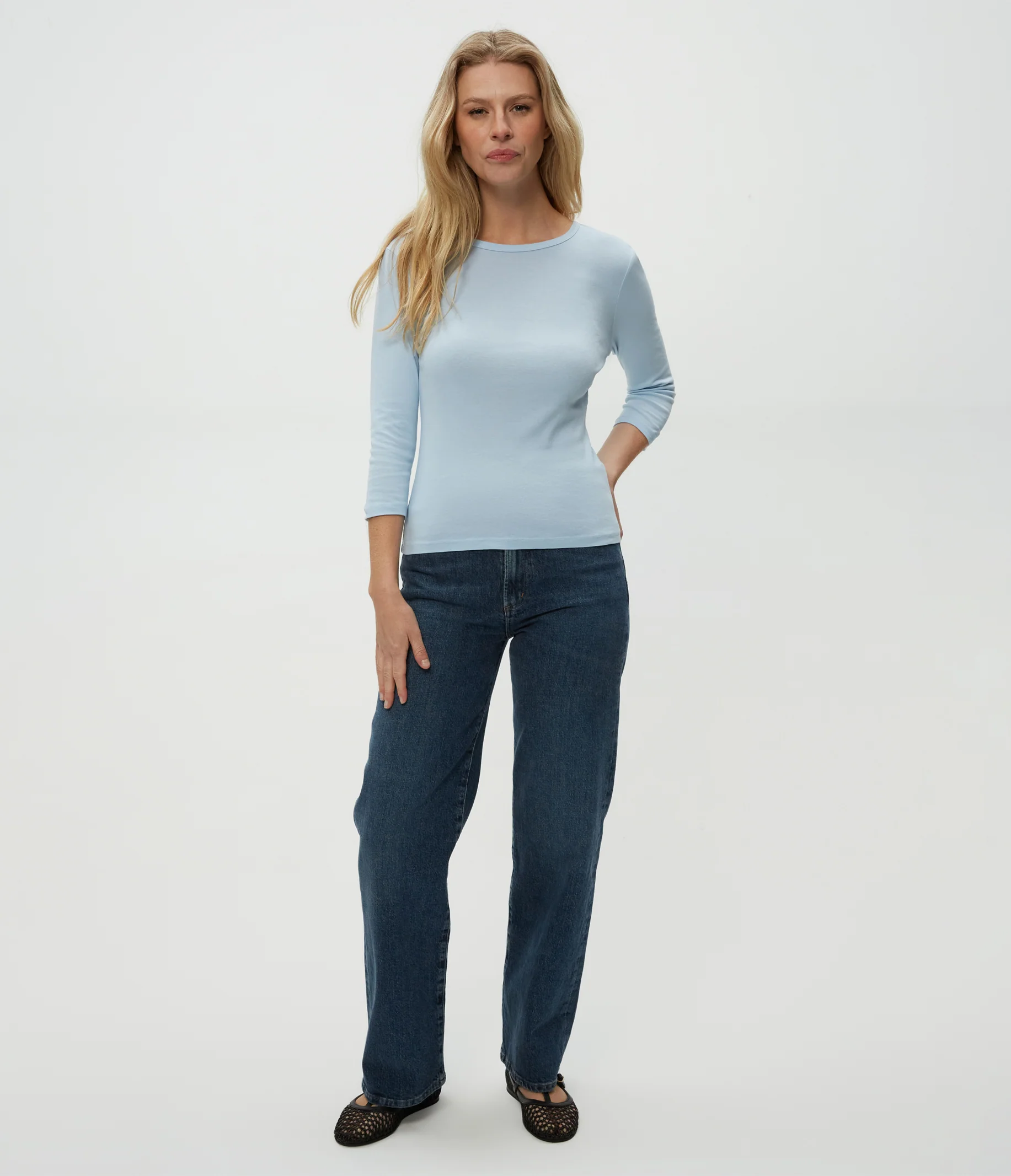 Dakota 3/4 Sleeve Tee - Image 32