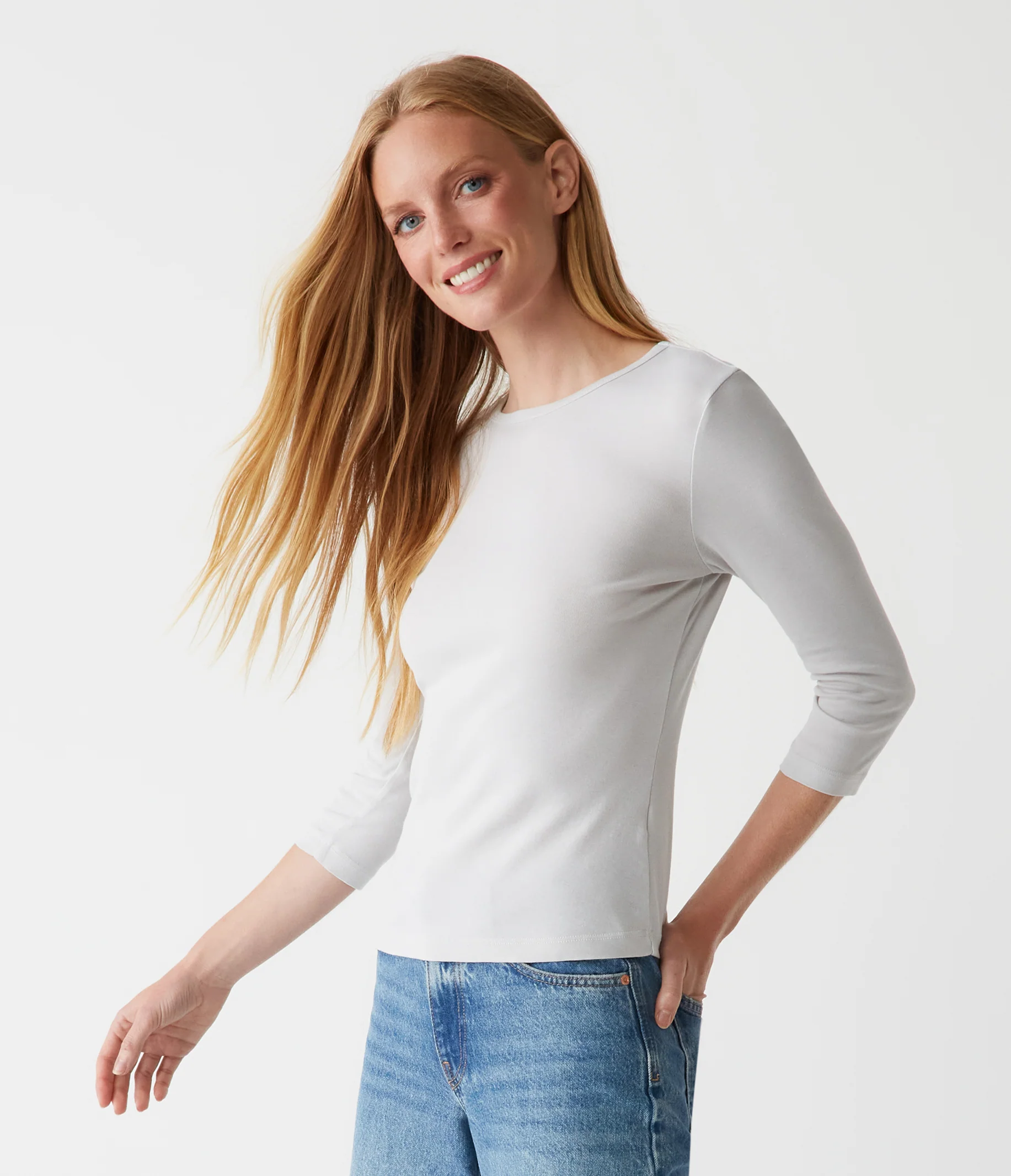 Dakota 3/4 Sleeve Tee - Image 37