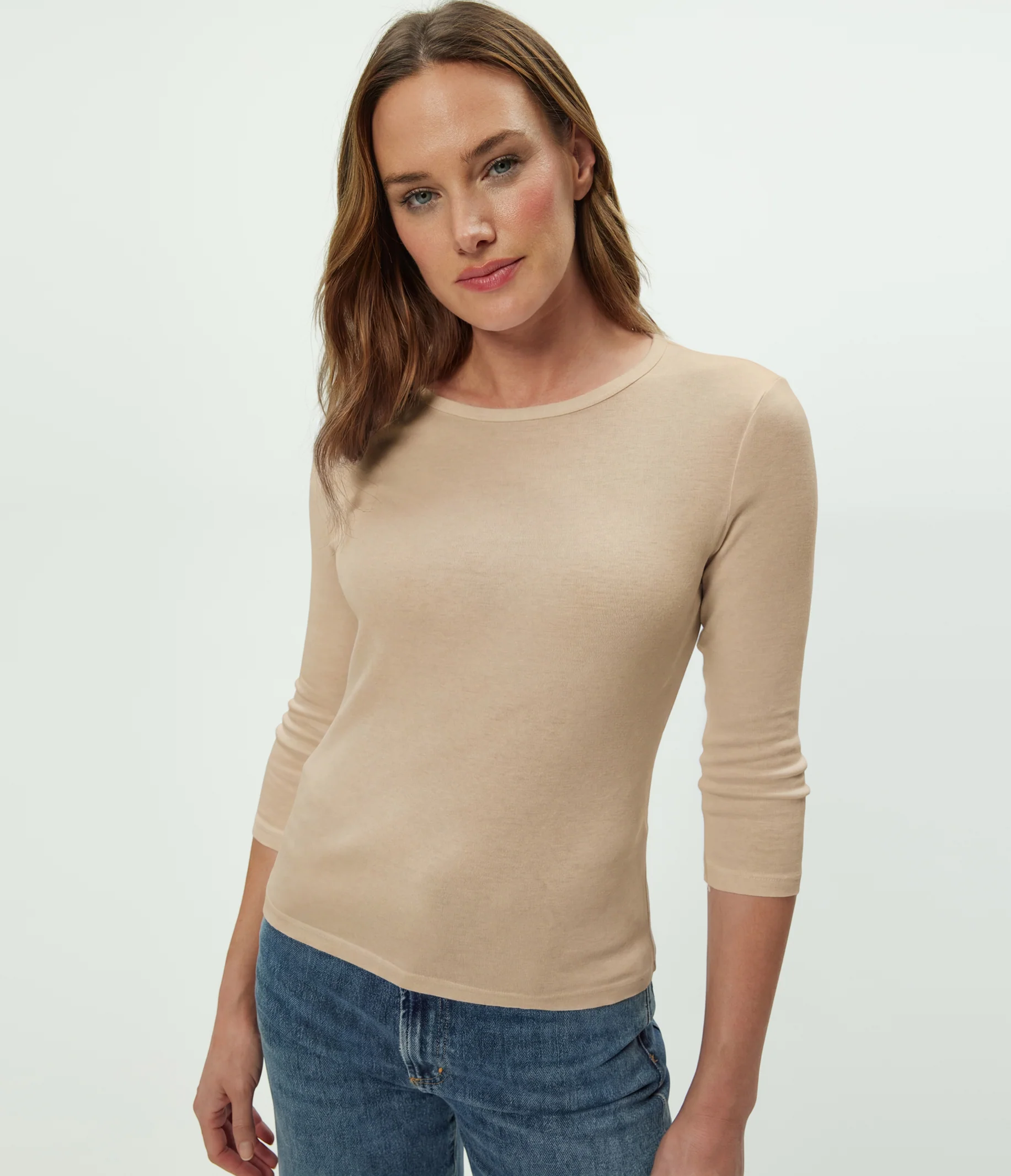 Dakota 3/4 Sleeve Tee - Image 56