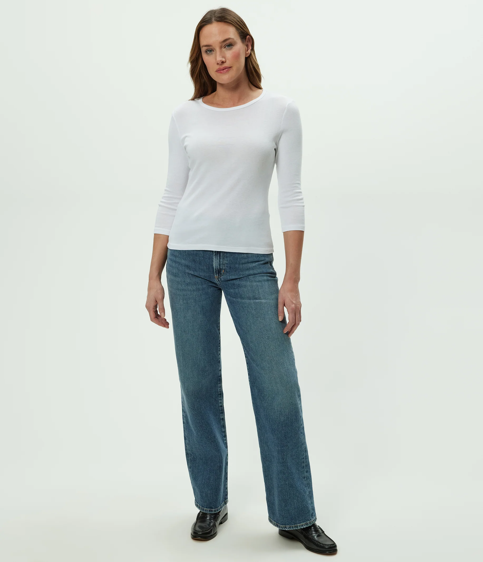 Dakota 3/4 Sleeve Tee - Image 63