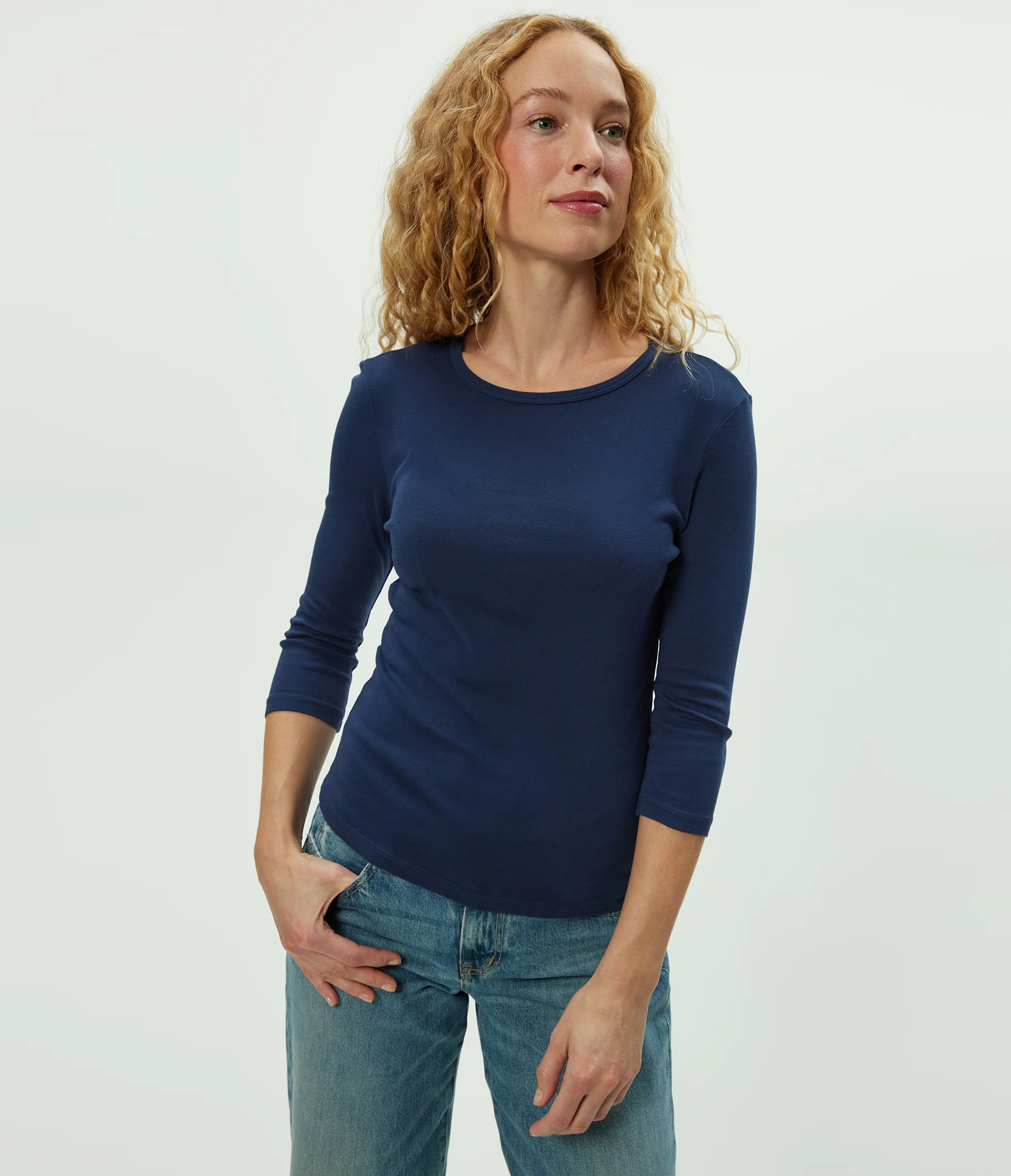 Dakota 3/4 Sleeve Tee - Image 66