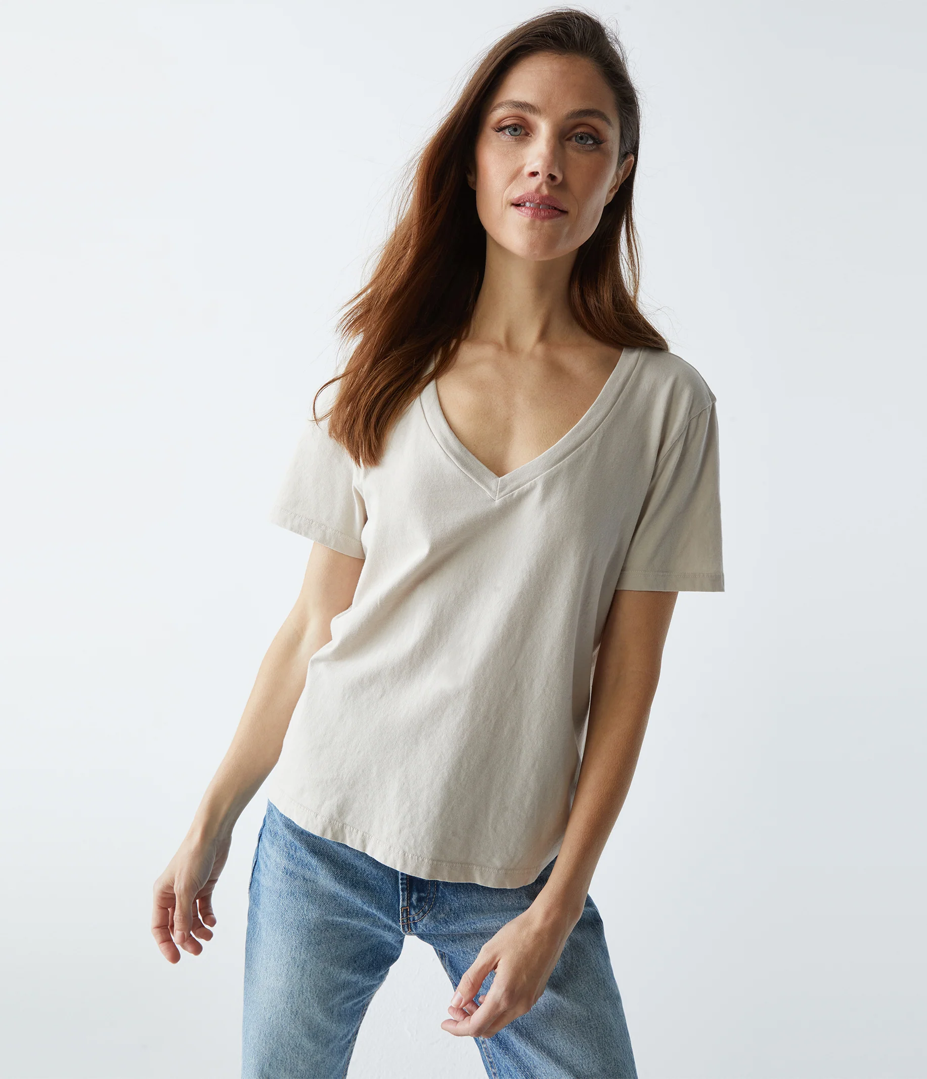 Daria V-Neck Tee - Image 11