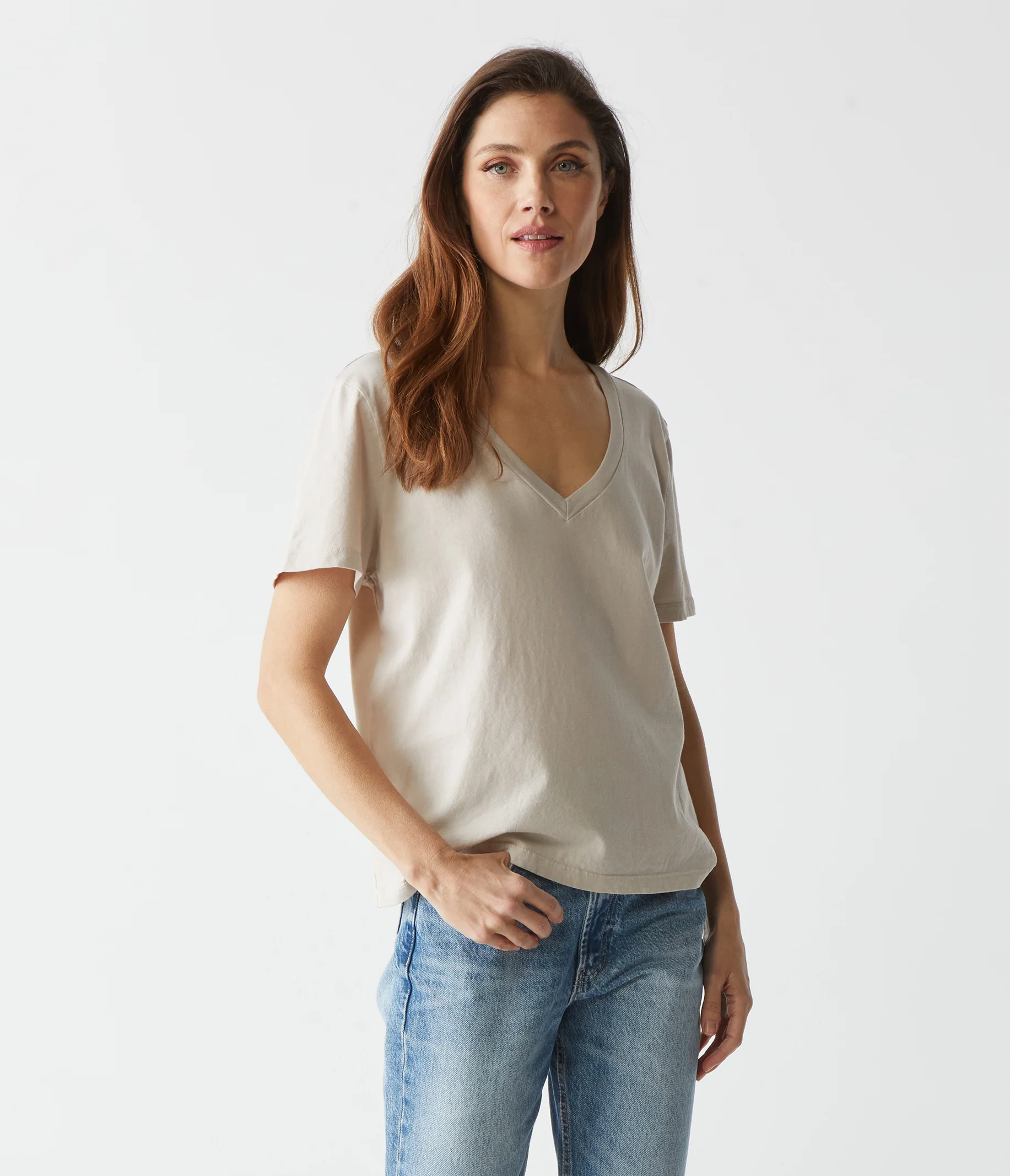 Daria V-Neck Tee - Image 13