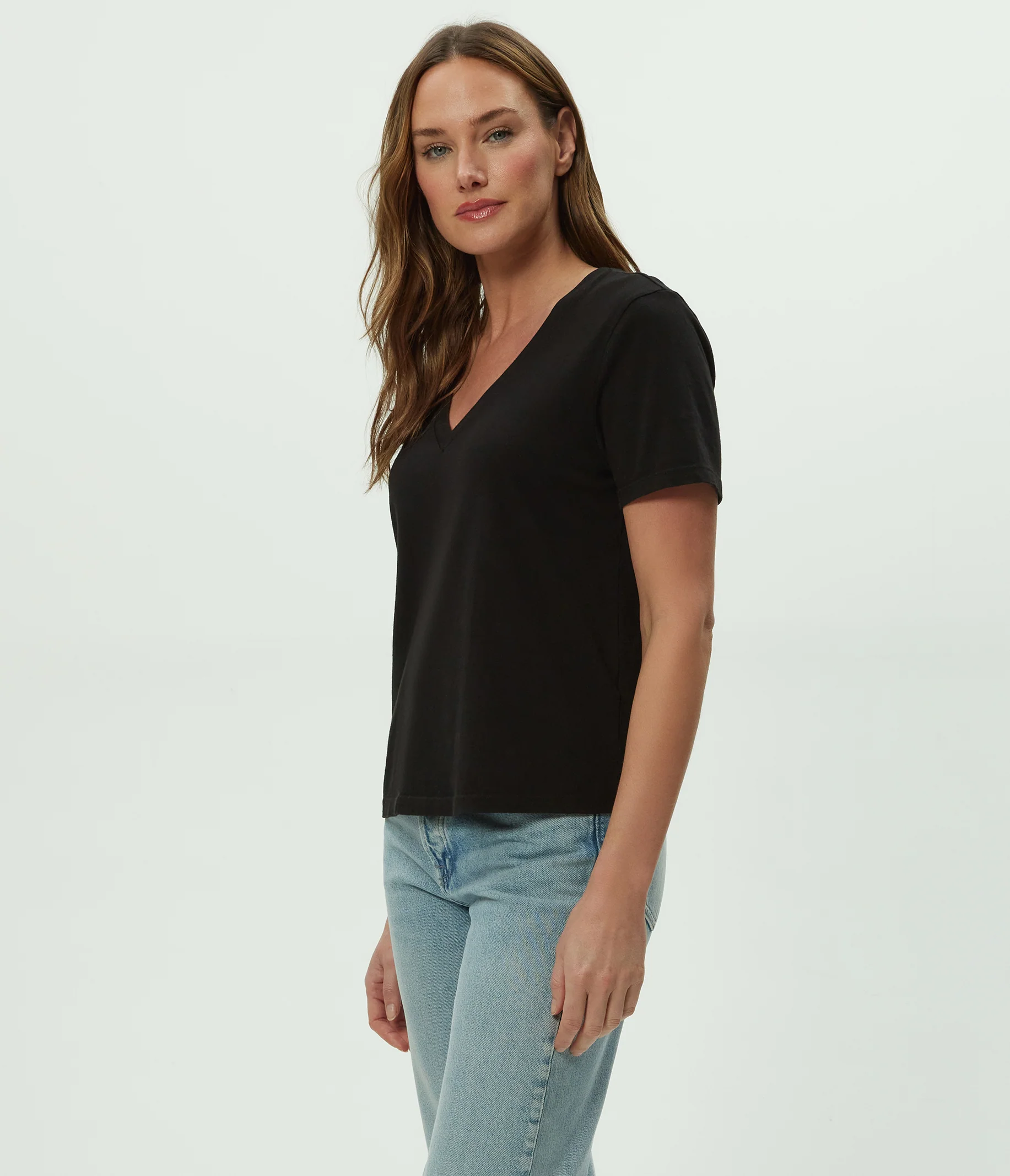 Daria V-Neck Tee - Image 22
