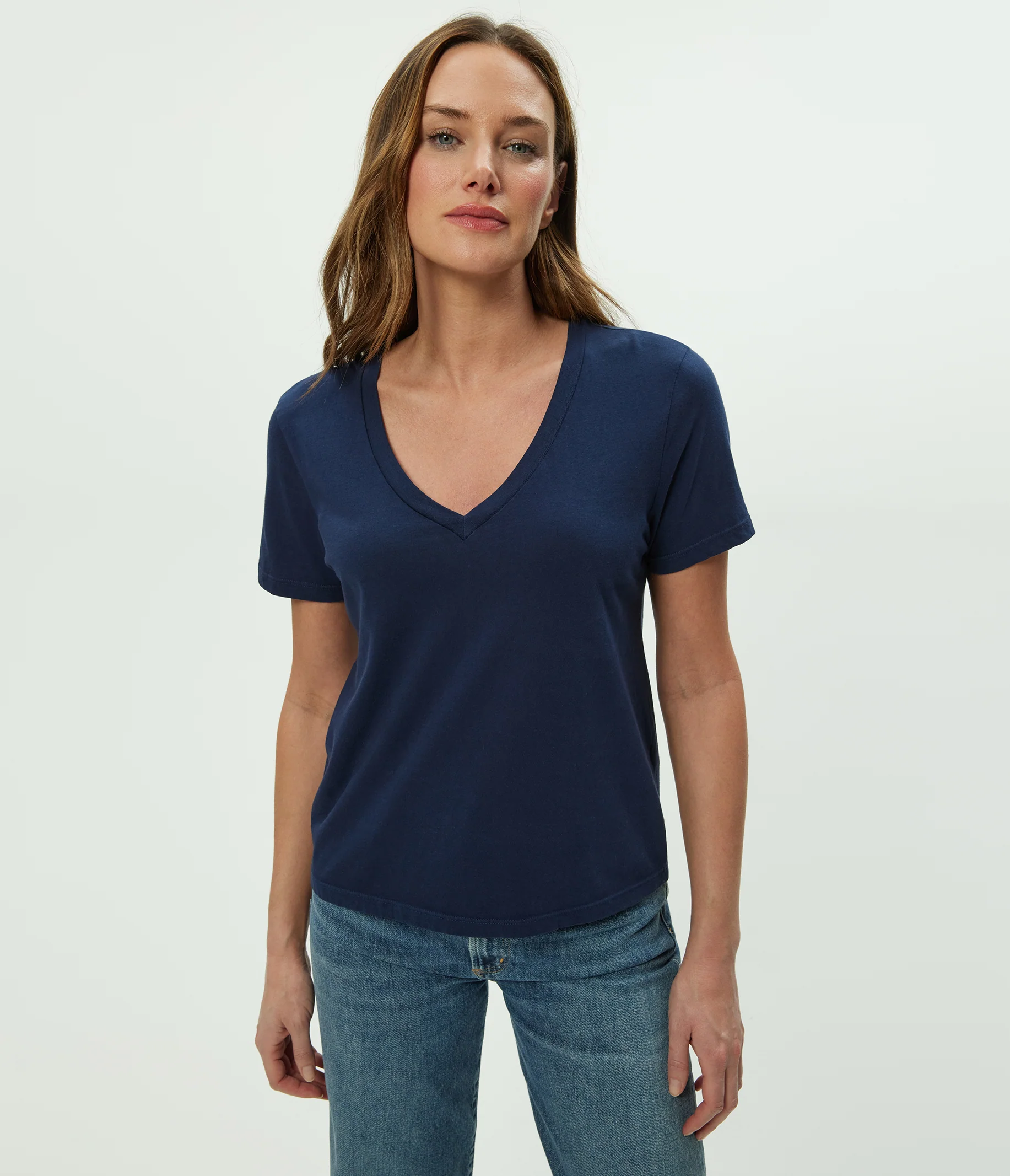 Daria V-Neck Tee - Image 26