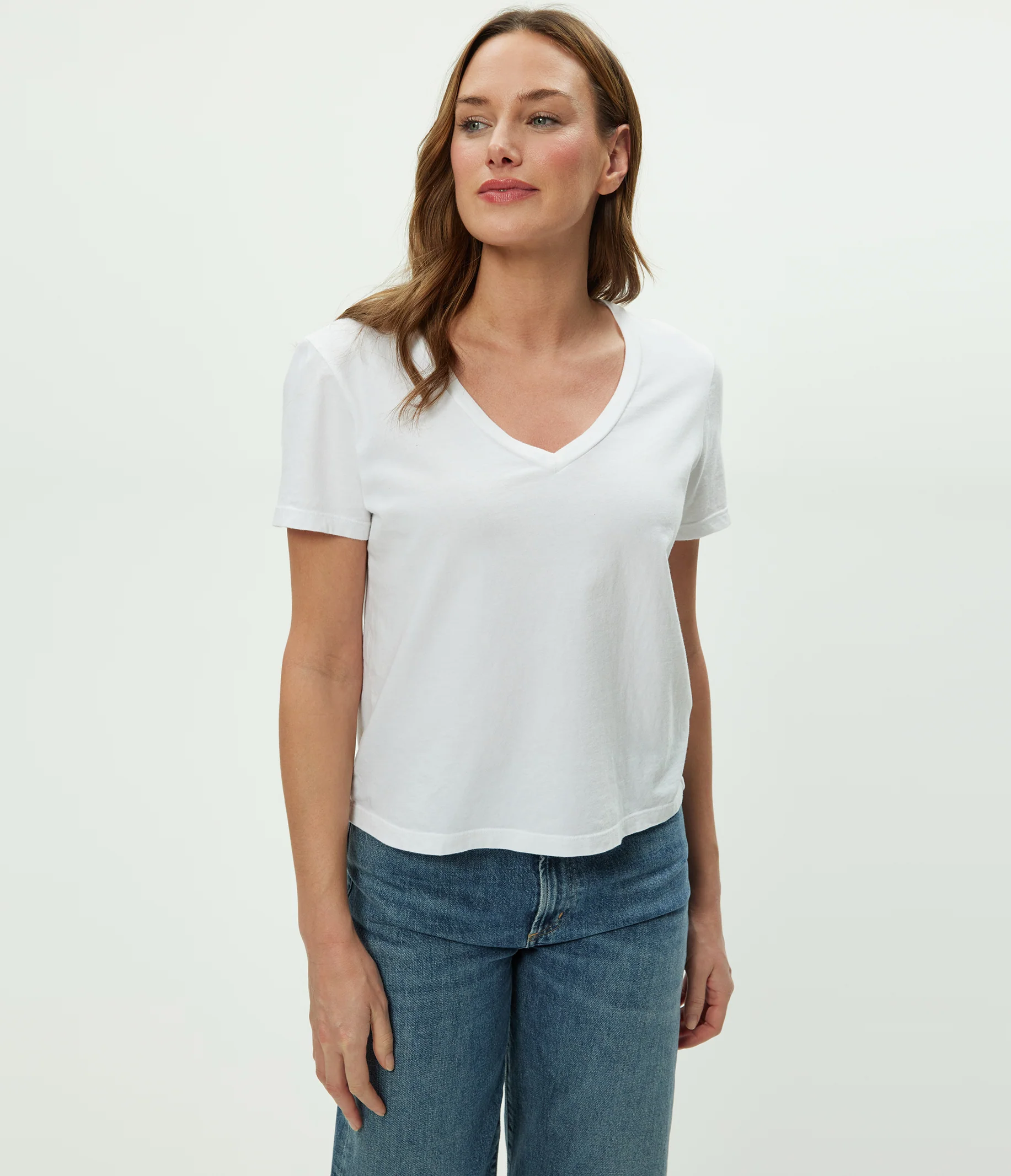 Daria V-Neck Tee - Image 29