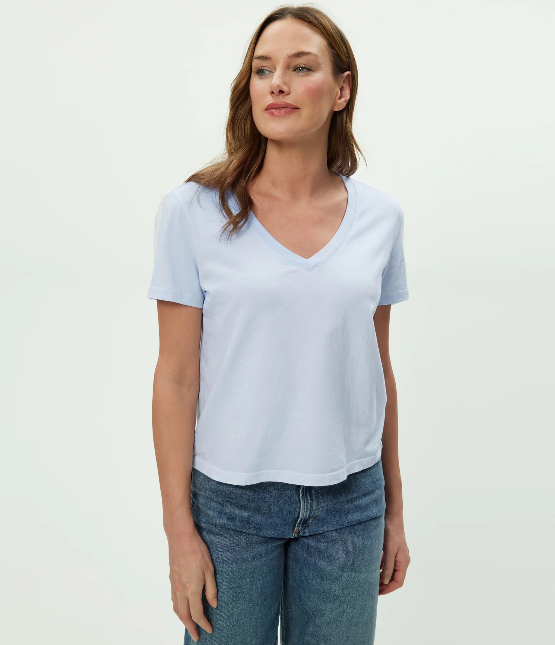 Daria V-Neck Tee - Image 32