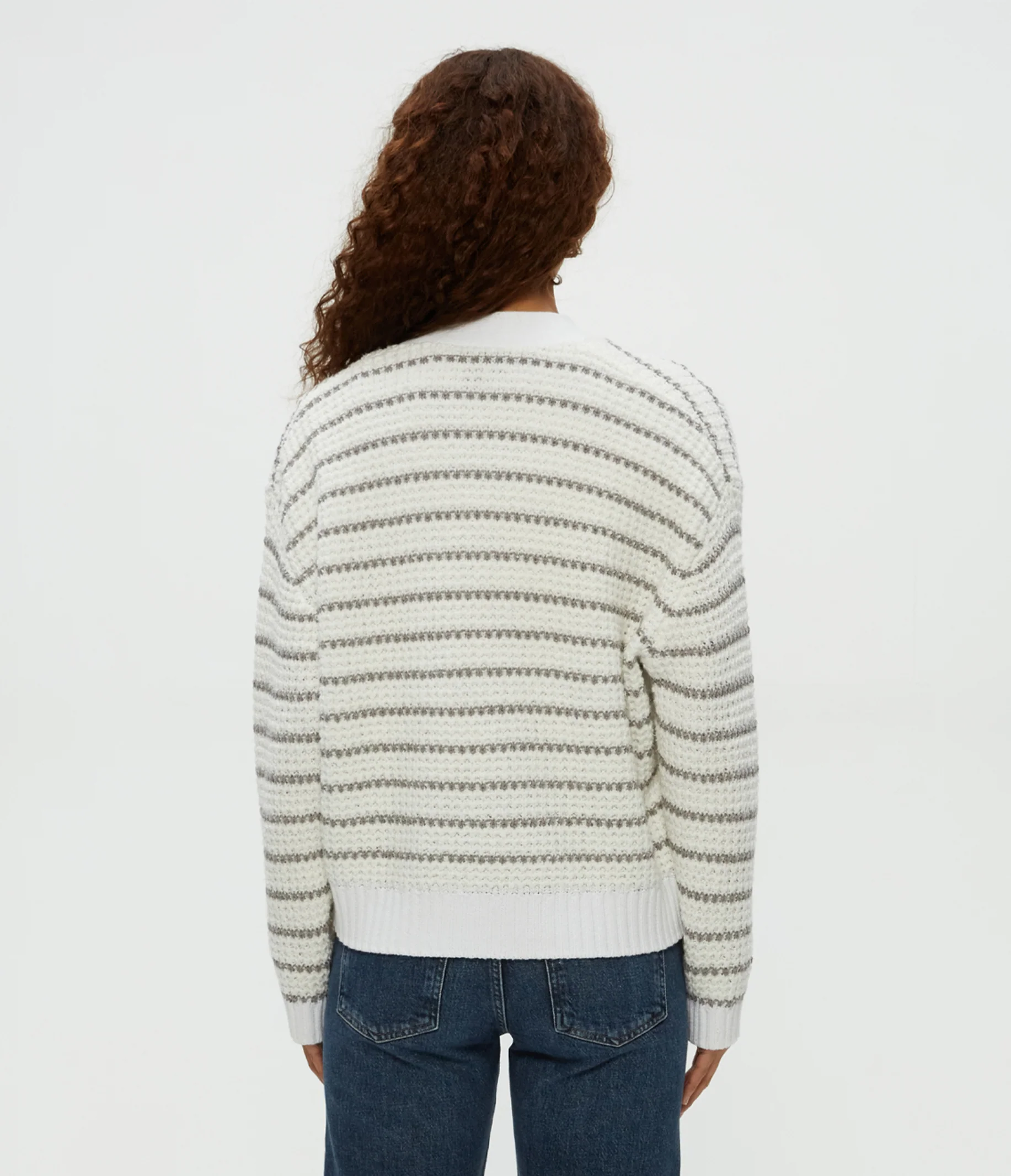 Dodi Striped Cardigan - Image 4