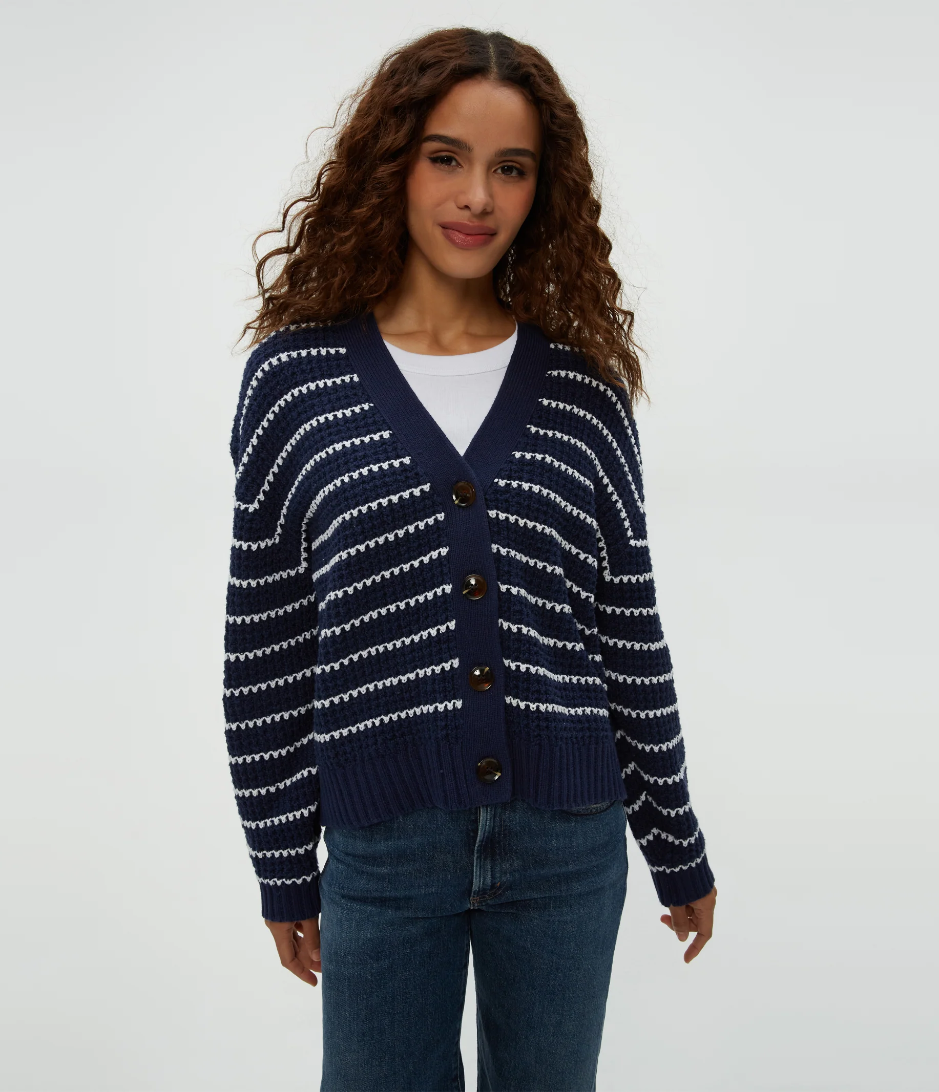 Dodi Striped Cardigan - Image 7