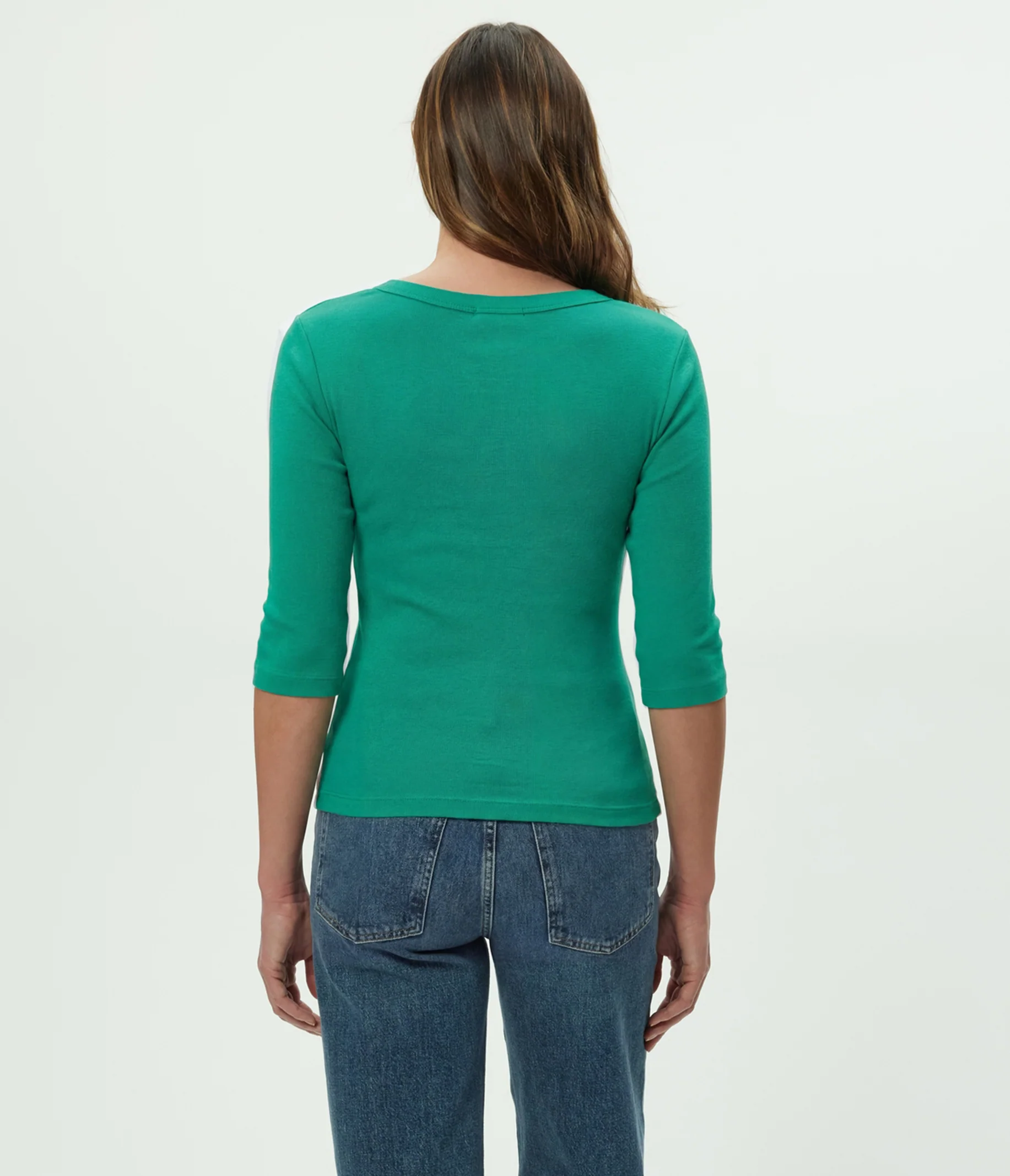 Dot 3/4 Sleeve Tee - Image 105