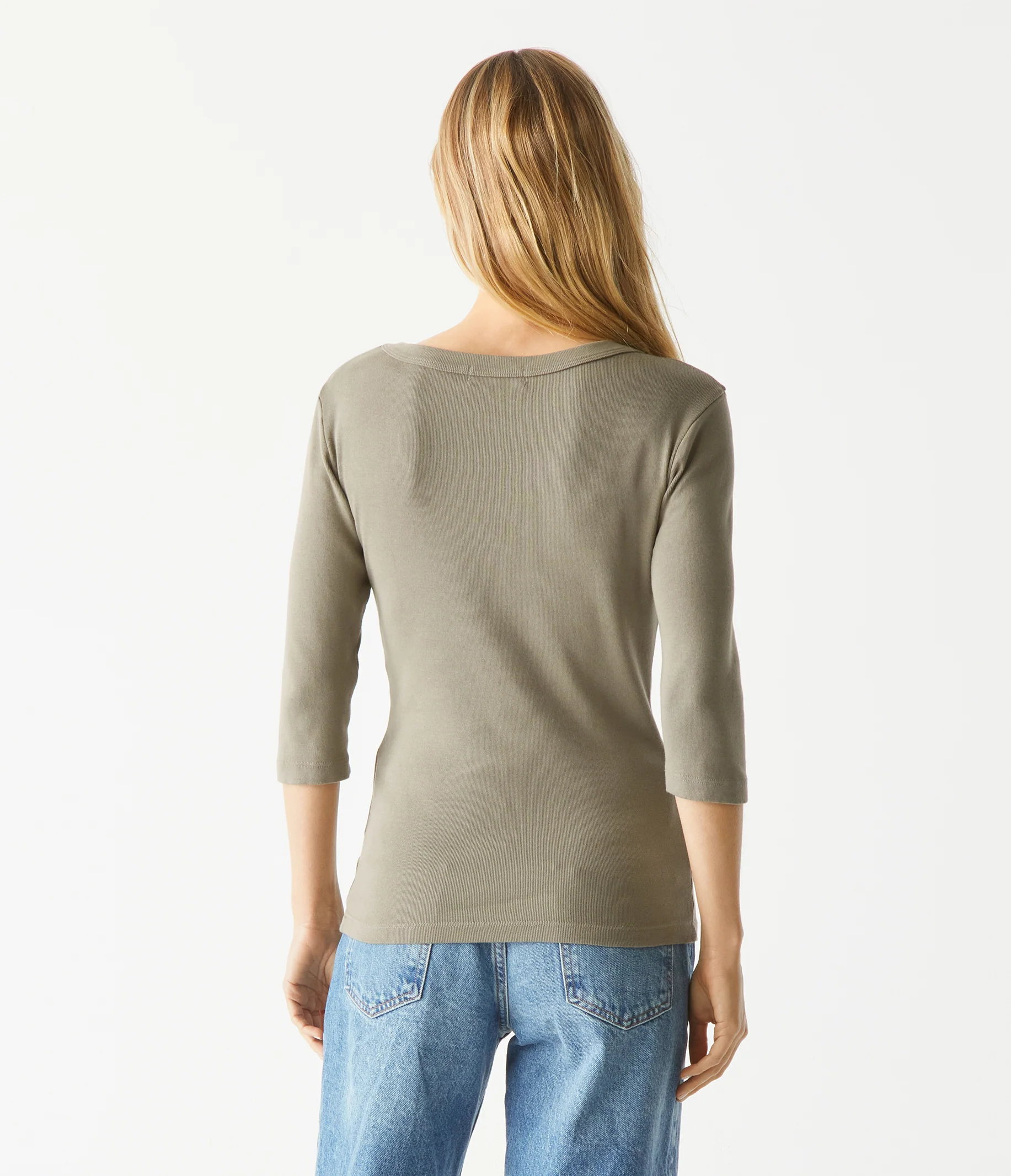 Dot 3/4 Sleeve Tee - Image 108