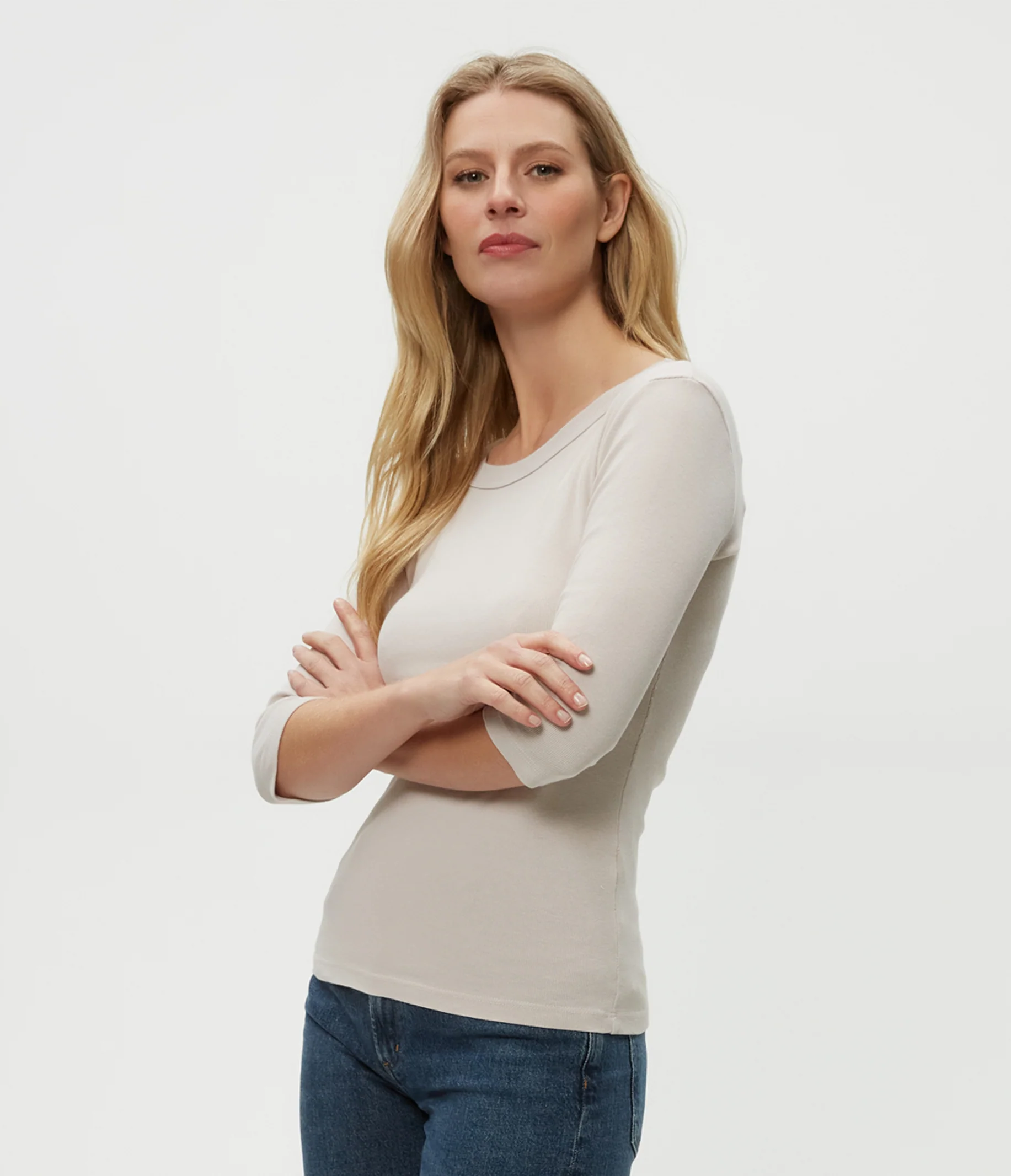 Dot 3/4 Sleeve Tee - Image 24