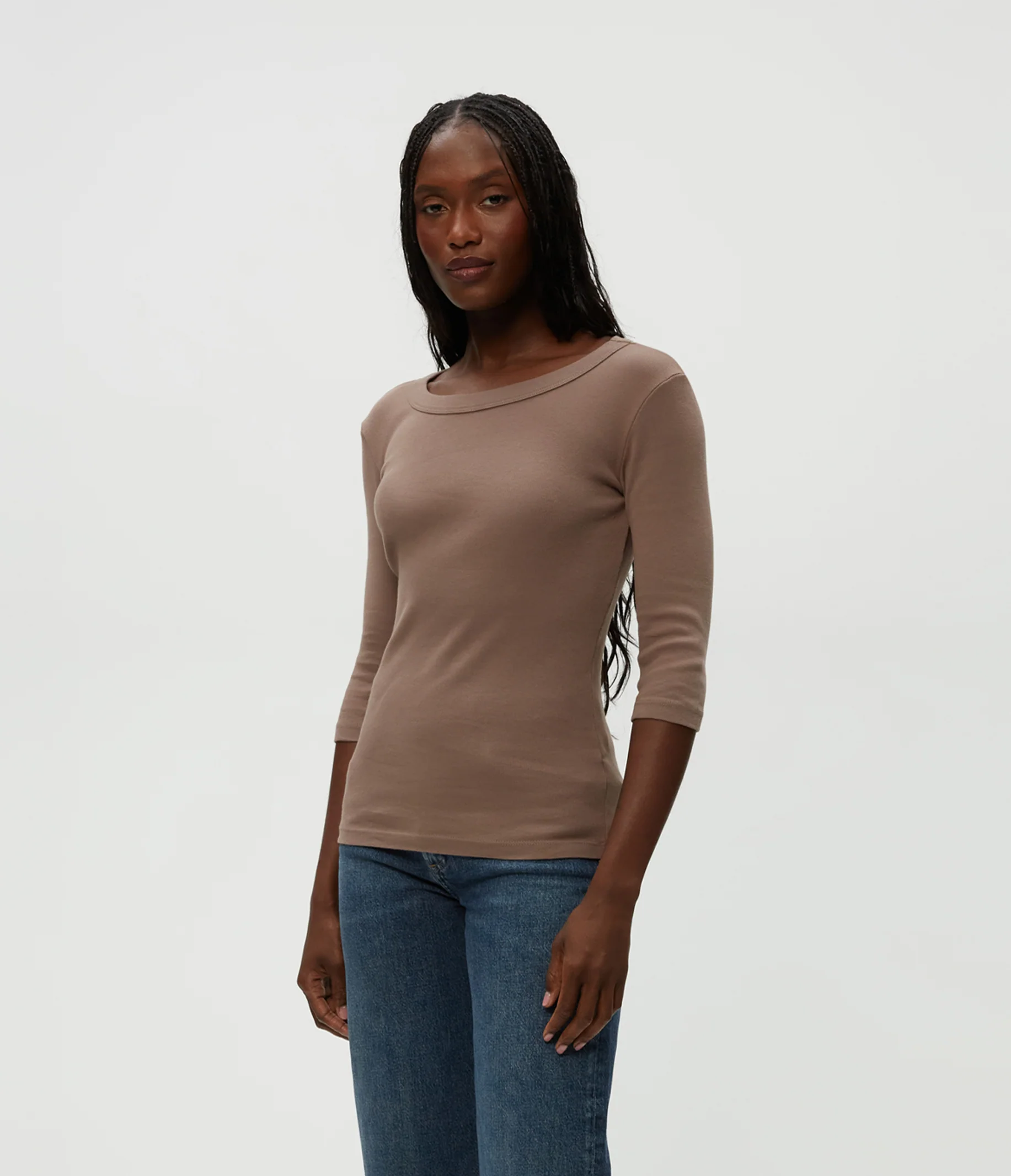 Dot 3/4 Sleeve Tee - Image 32