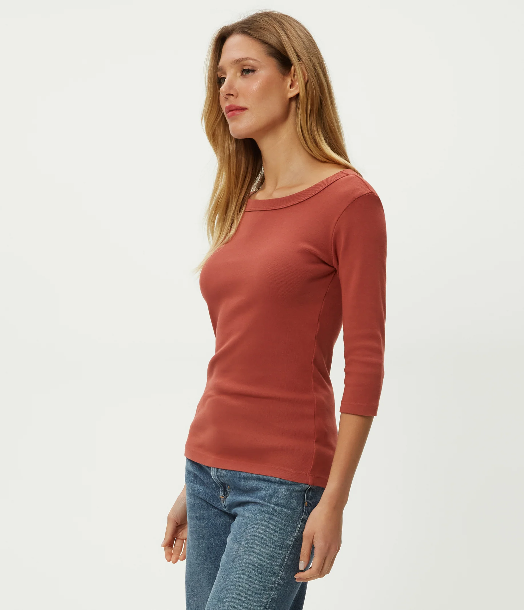 Dot 3/4 Sleeve Tee - Image 40