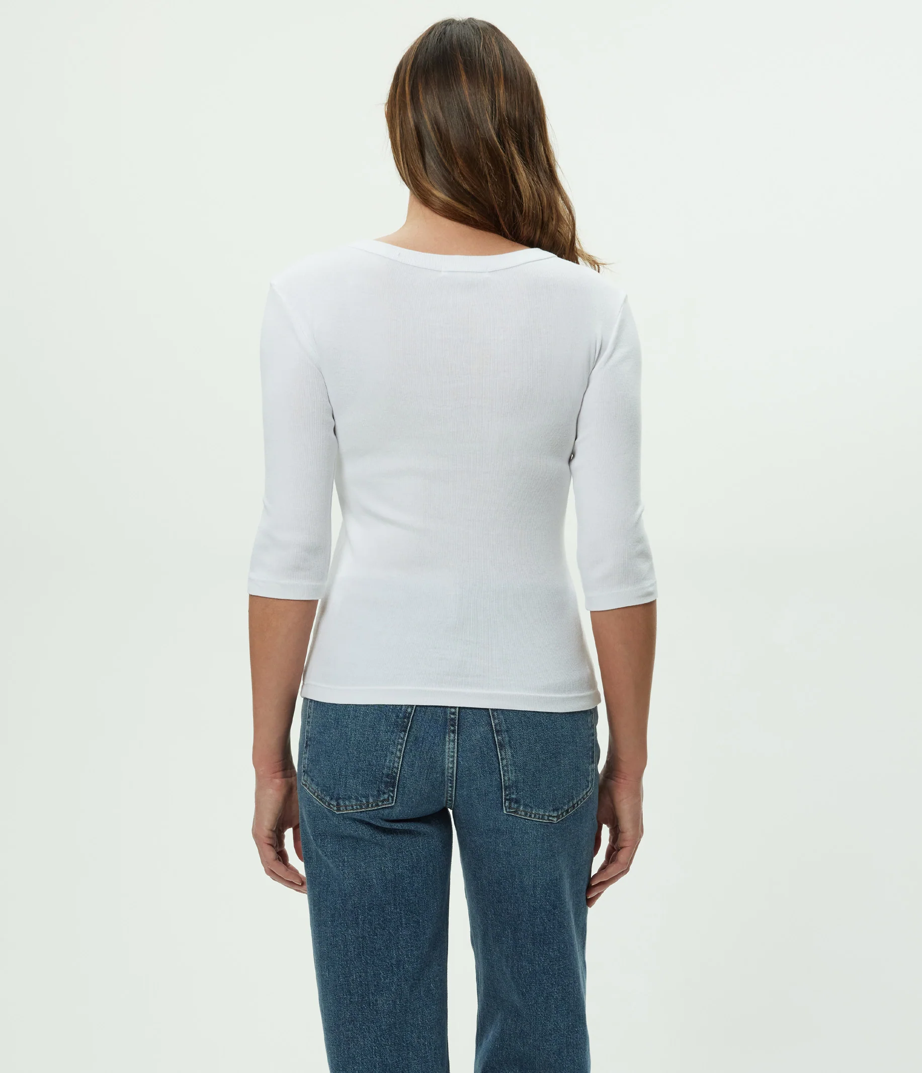 Dot 3/4 Sleeve Tee - Image 5