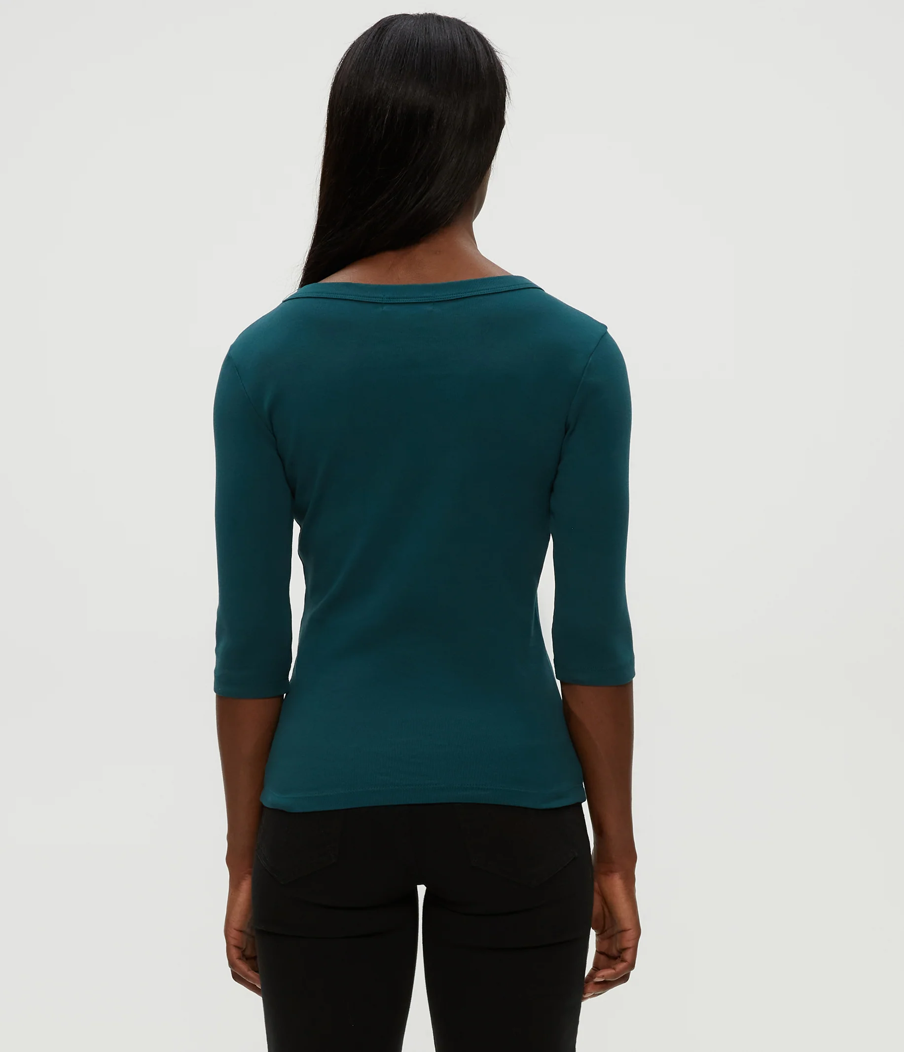 Dot 3/4 Sleeve Tee - Image 53