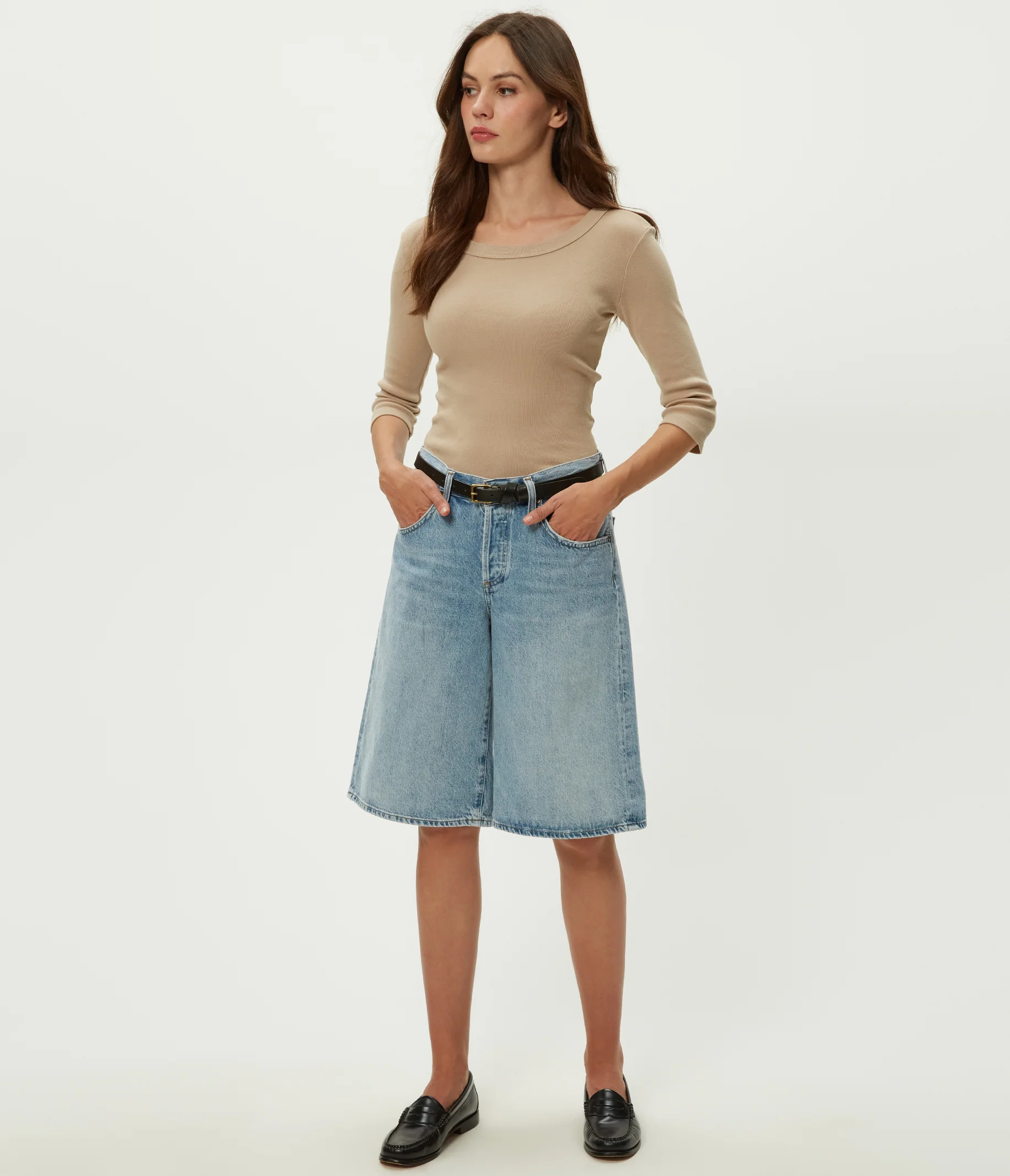 Dot 3/4 Sleeve Tee - Image 71