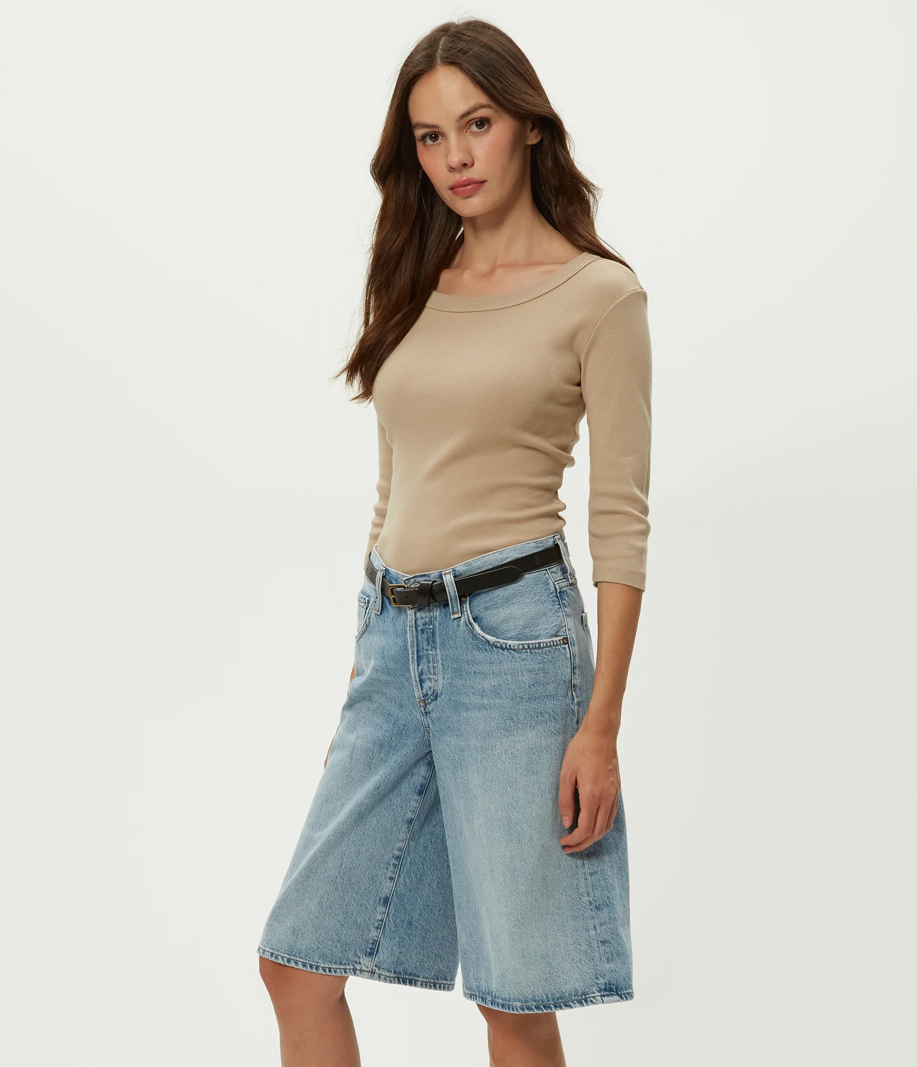 Dot 3/4 Sleeve Tee - Image 72