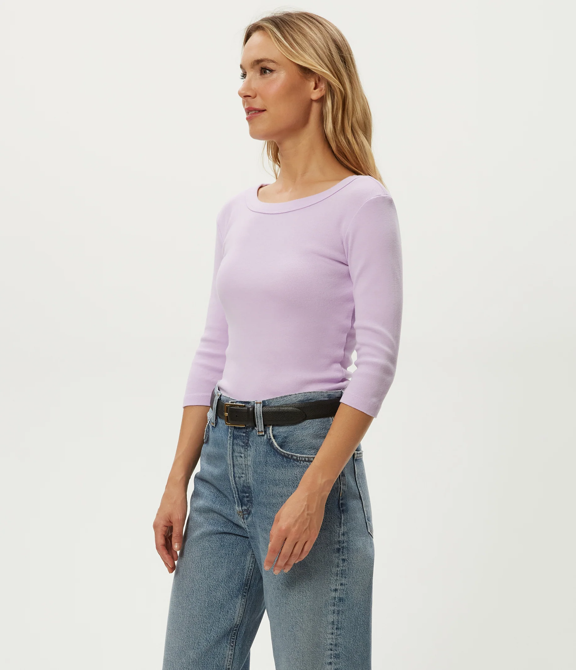 Dot 3/4 Sleeve Tee - Image 8