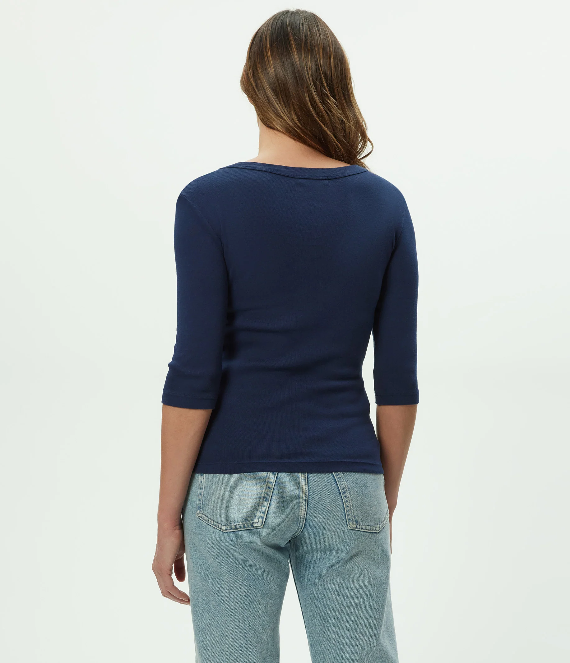 Dot 3/4 Sleeve Tee - Image 93