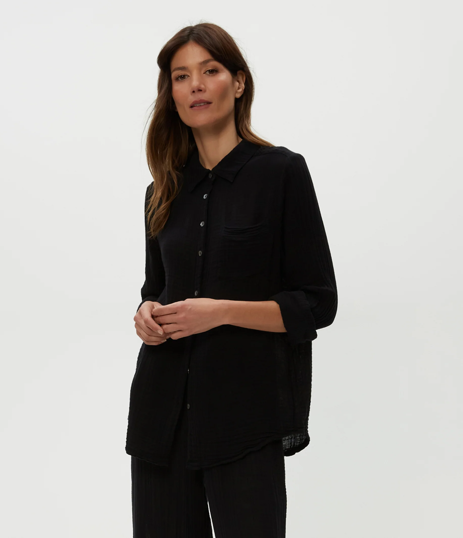 Ernie Gauze Button Down Shirt - Image 32