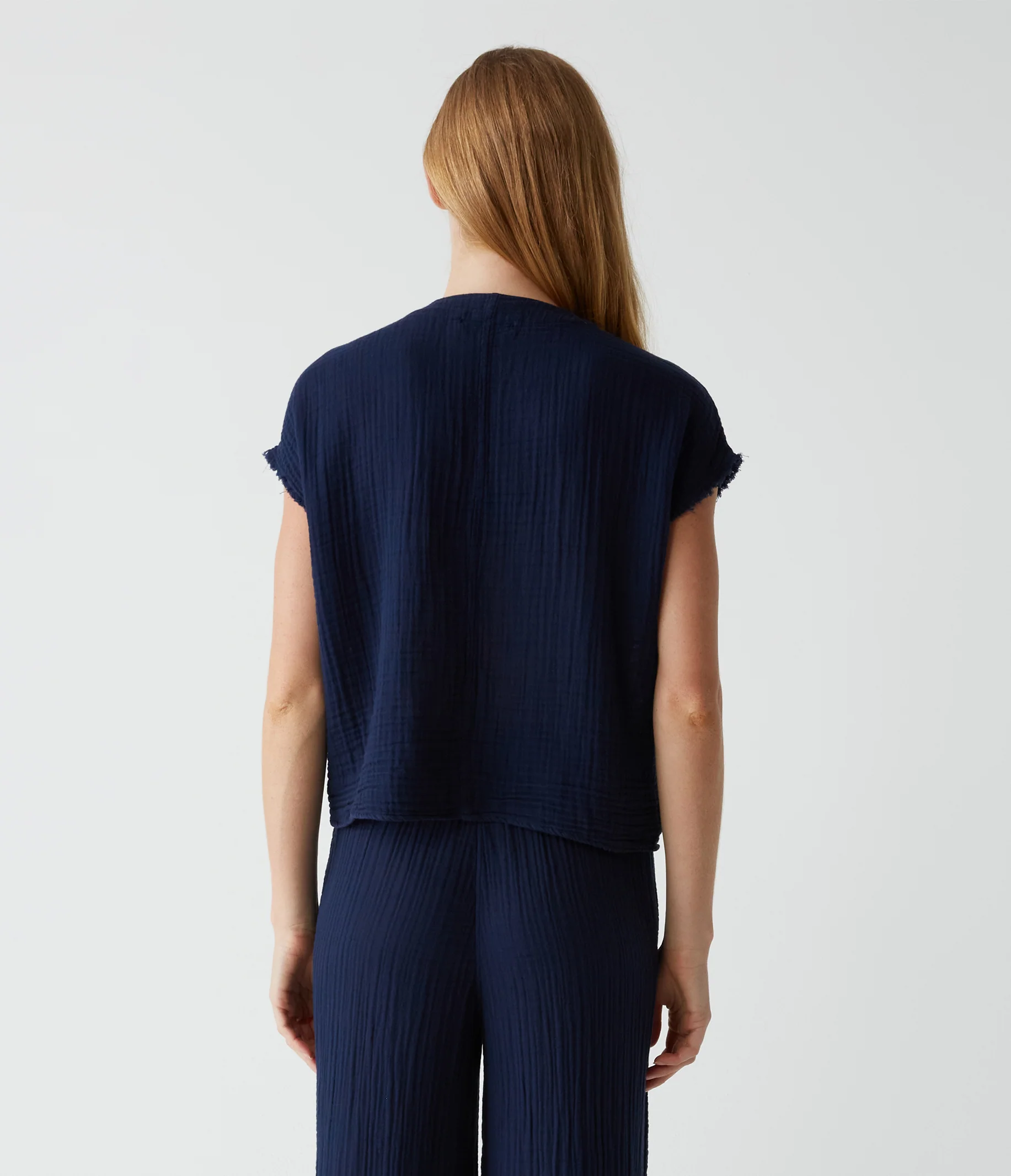 Evie Gauze Surplice Top - Image 20