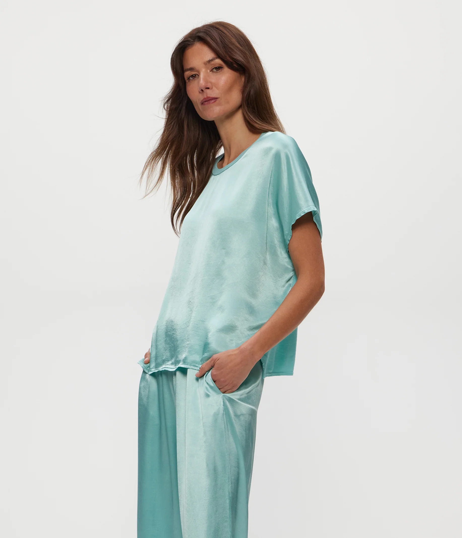 Flow Satin Tee - Image 36