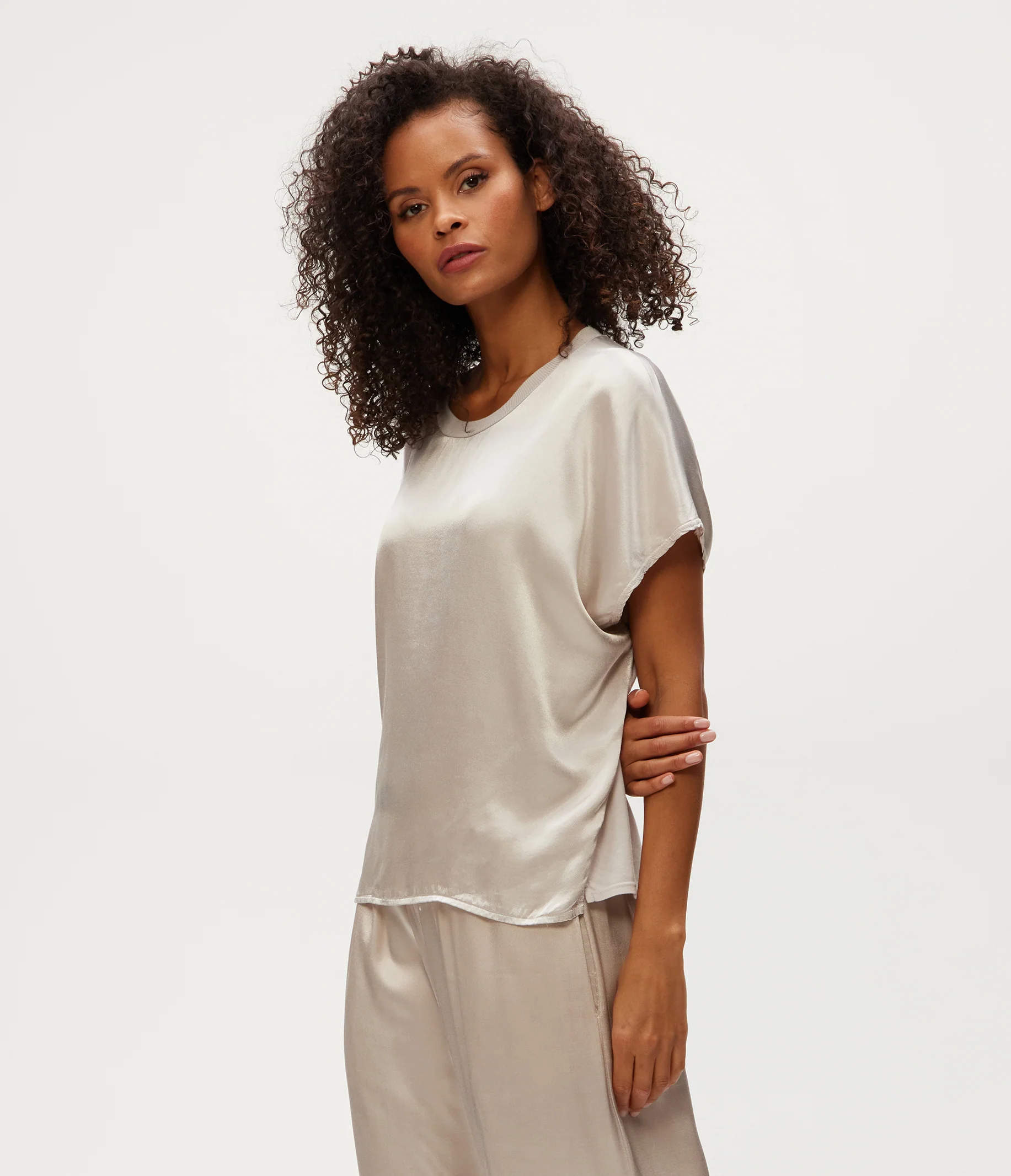 Flow Satin Tee - Image 7