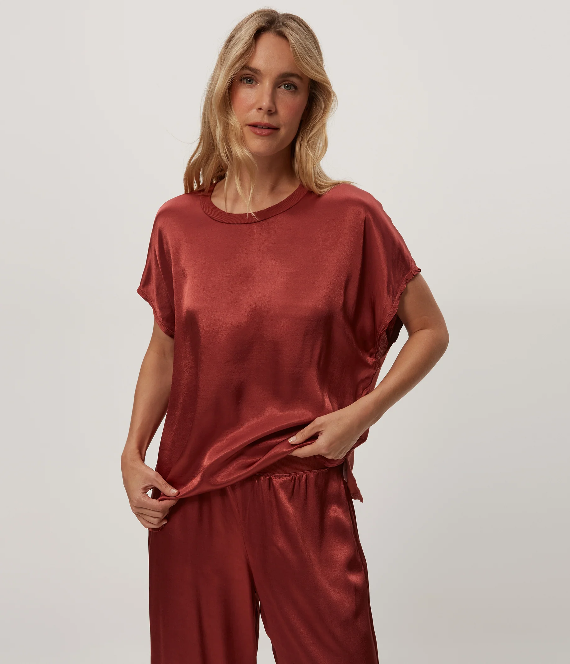 Flow Satin Tee - Image 9