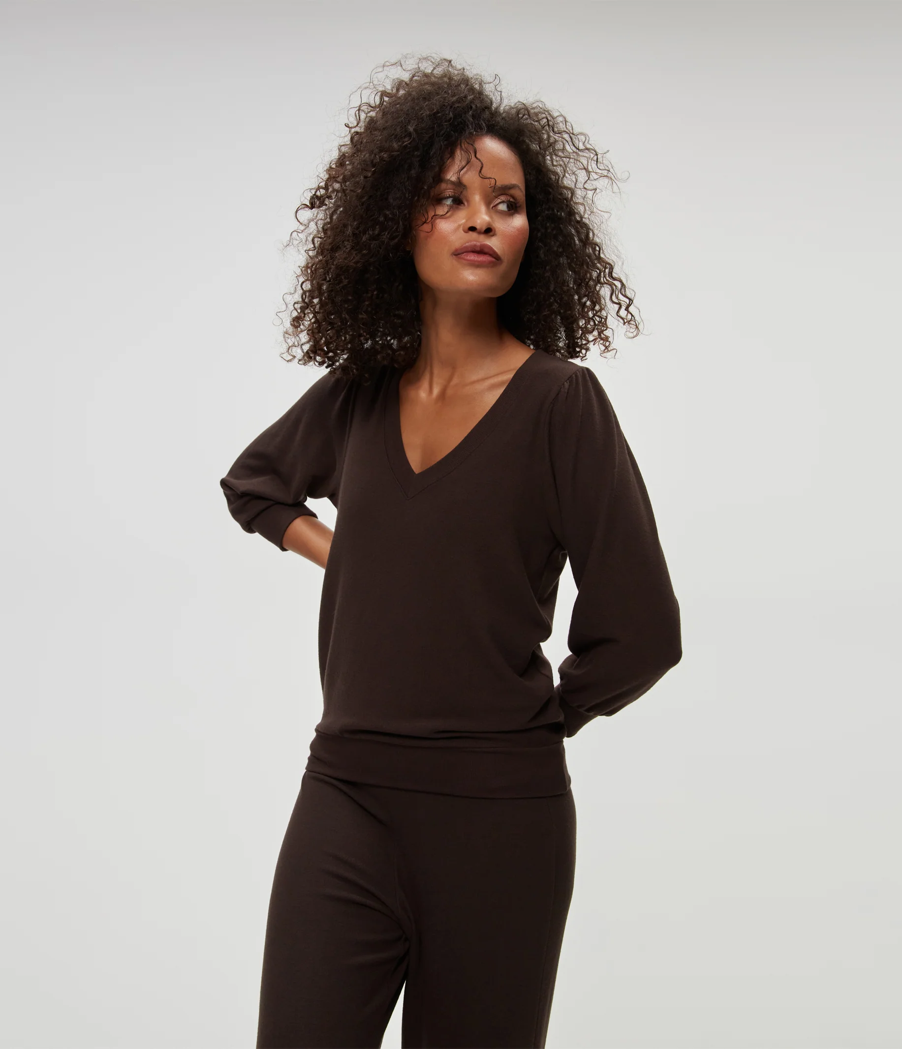 Gabriella V-Neck Top - Image 21