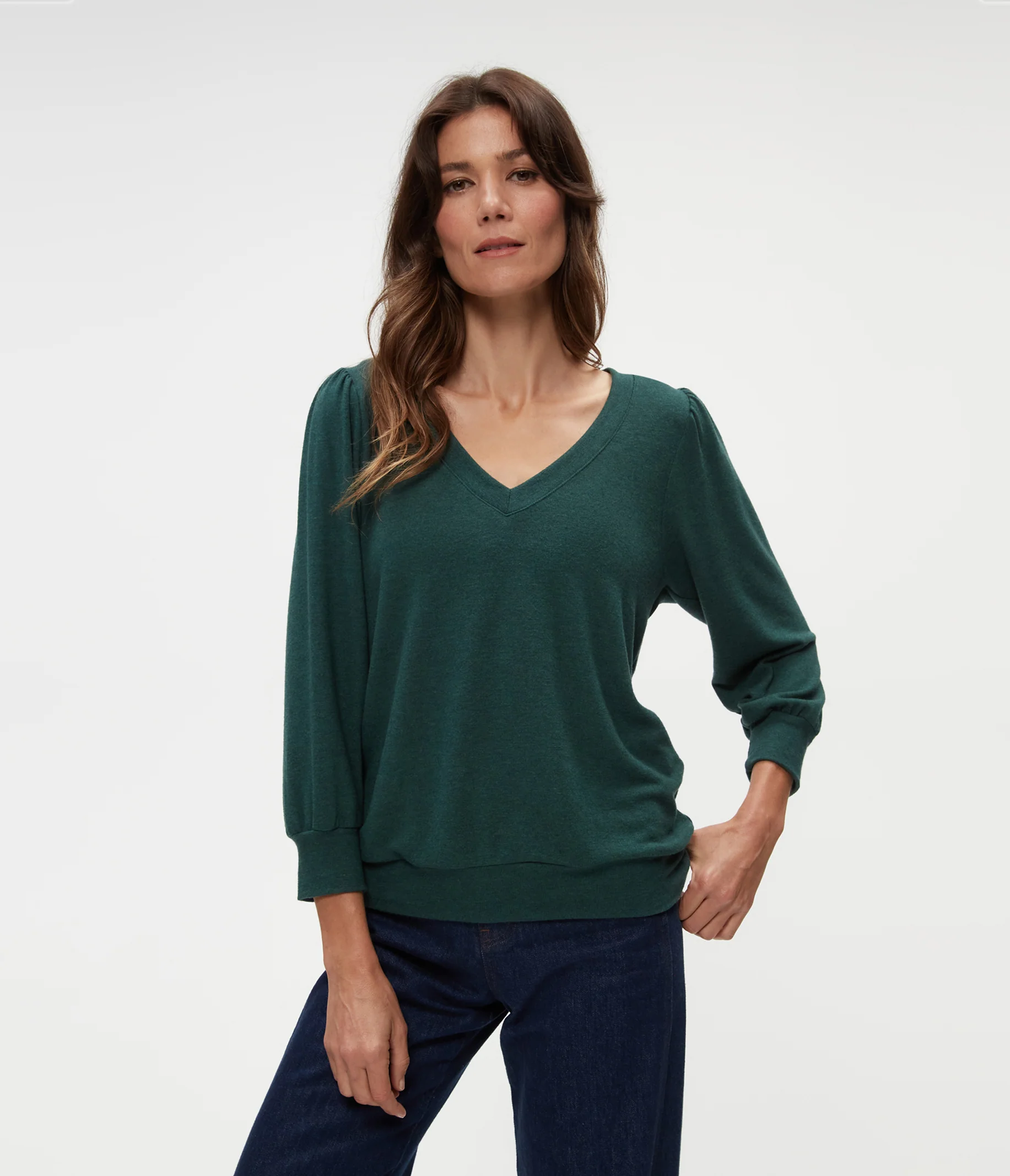 Gabriella V-Neck Top - Image 24