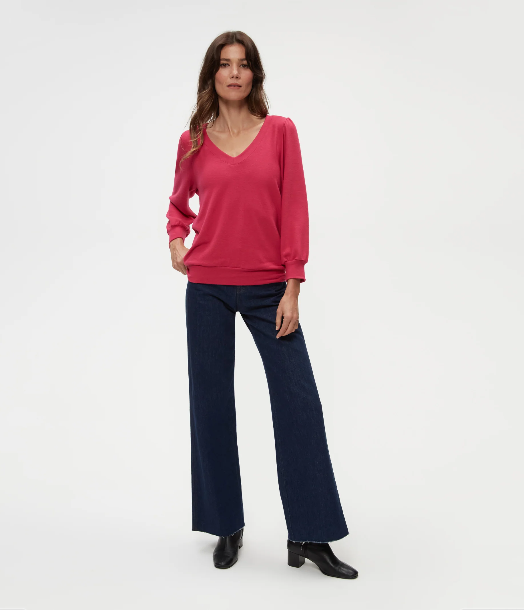 Gabriella V-Neck Top - Image 29