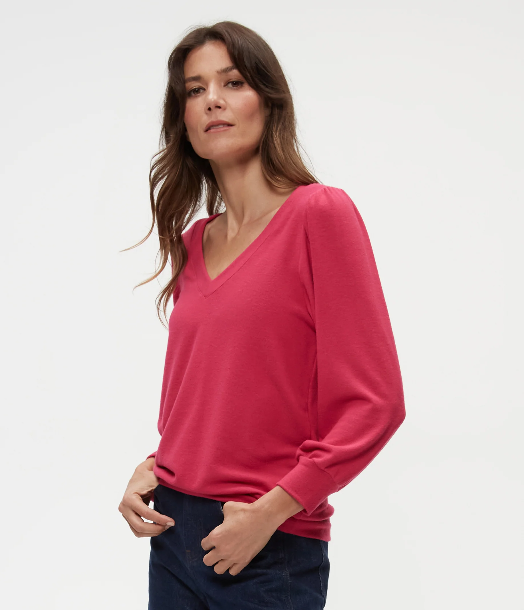 Gabriella V-Neck Top - Image 30