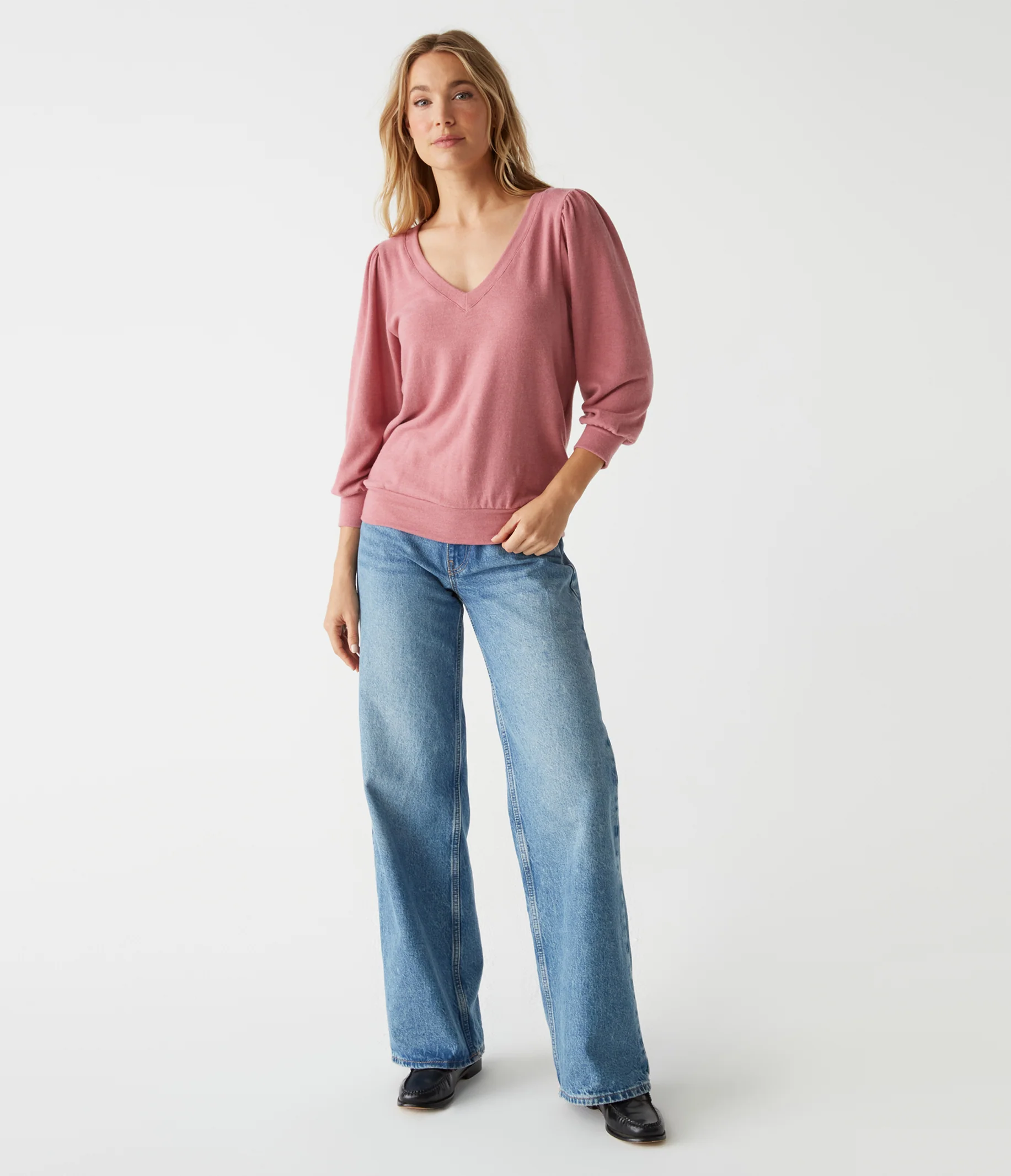 Gabriella V-Neck Top - Image 33