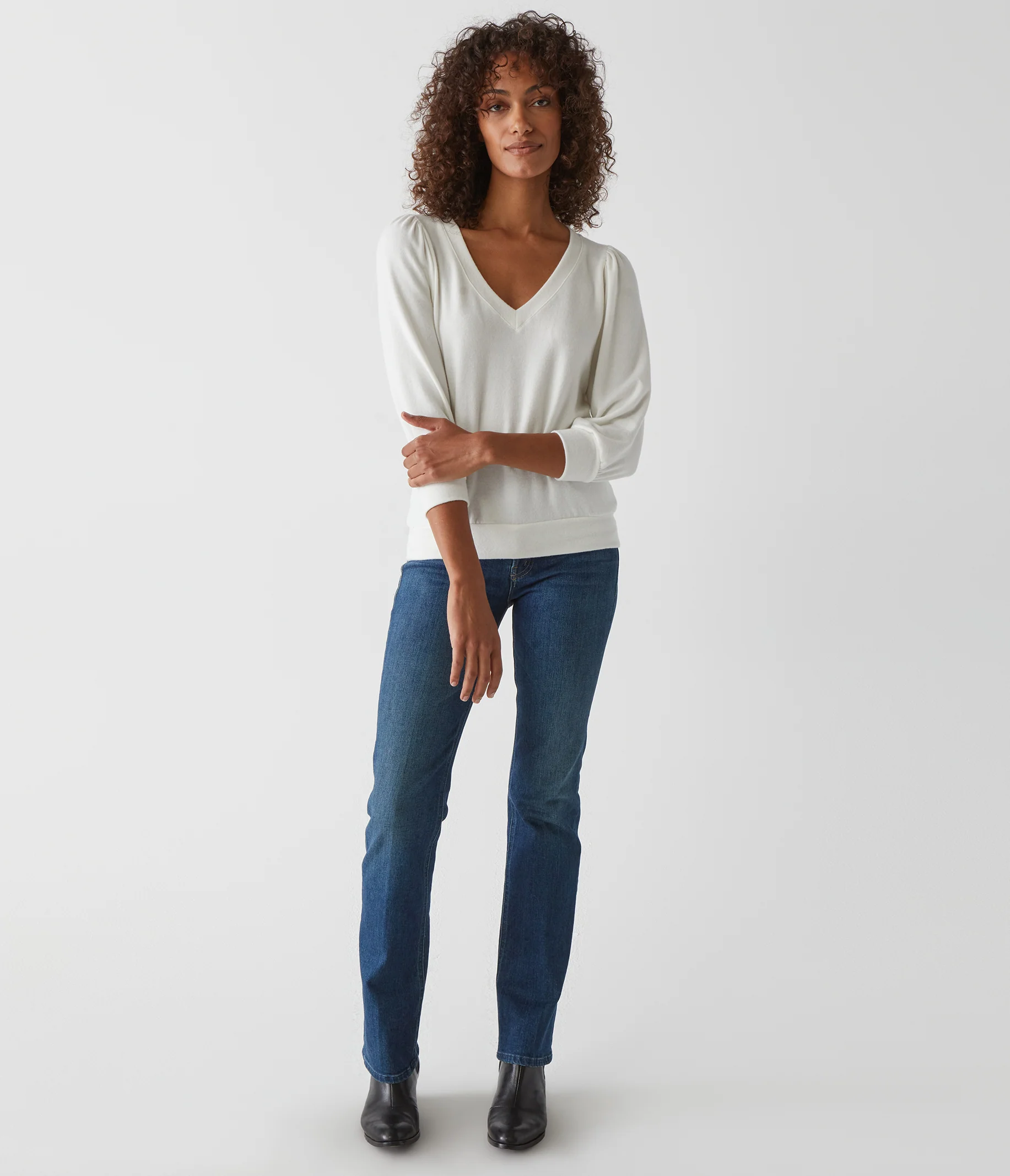 Gabriella V-Neck Top - Image 37