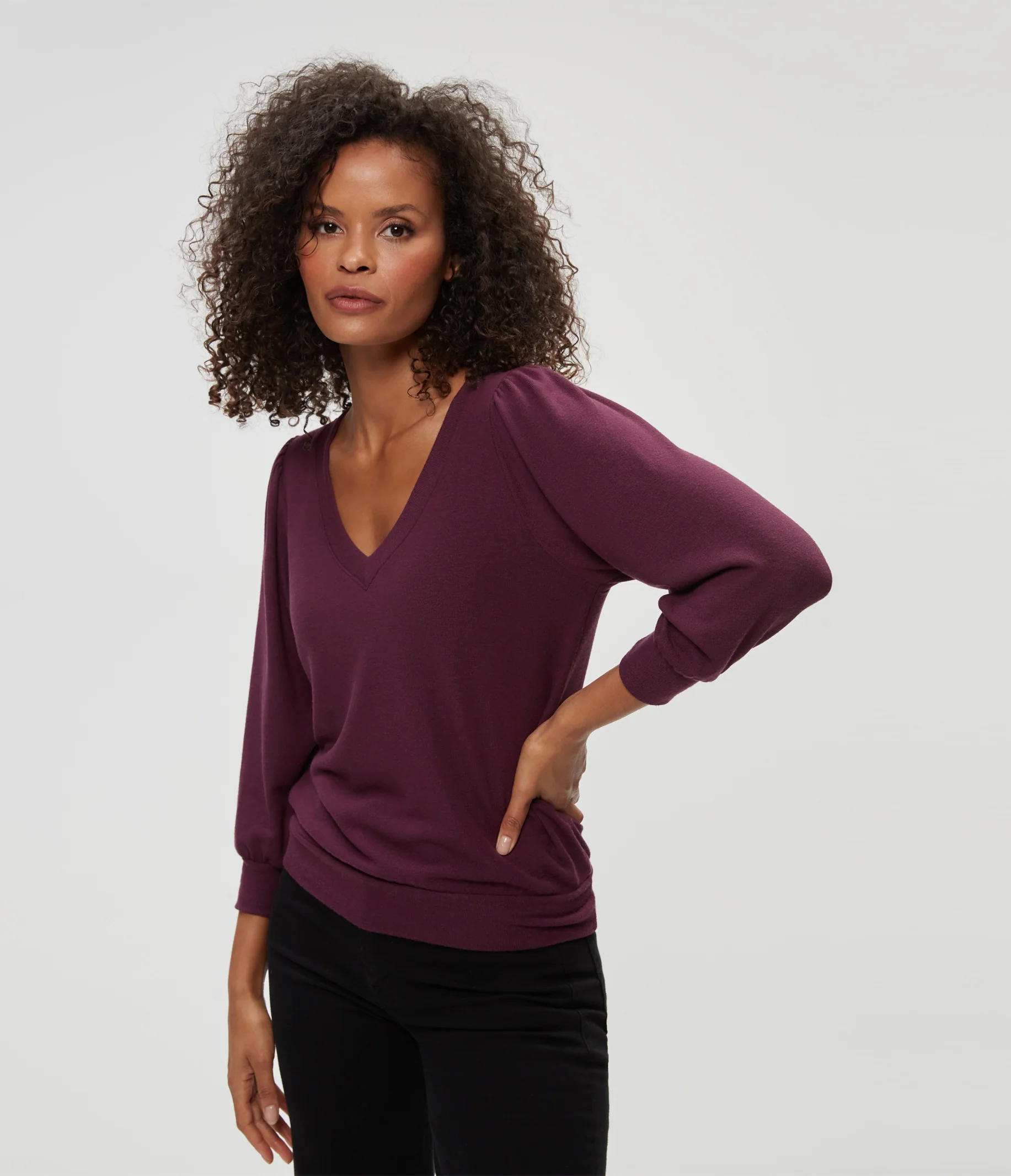 Gabriella V-Neck Top - Image 62