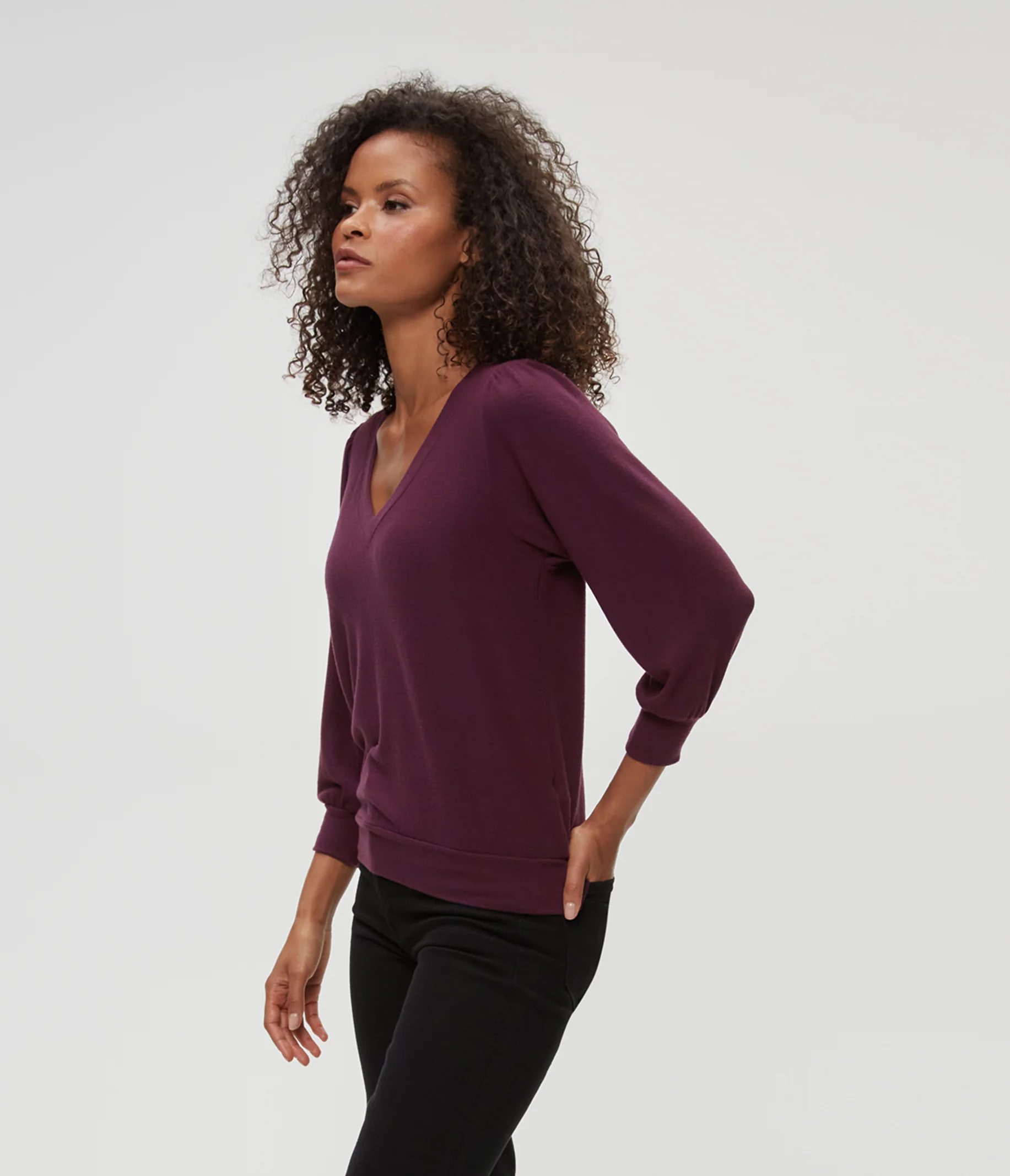 Gabriella V-Neck Top - Image 64