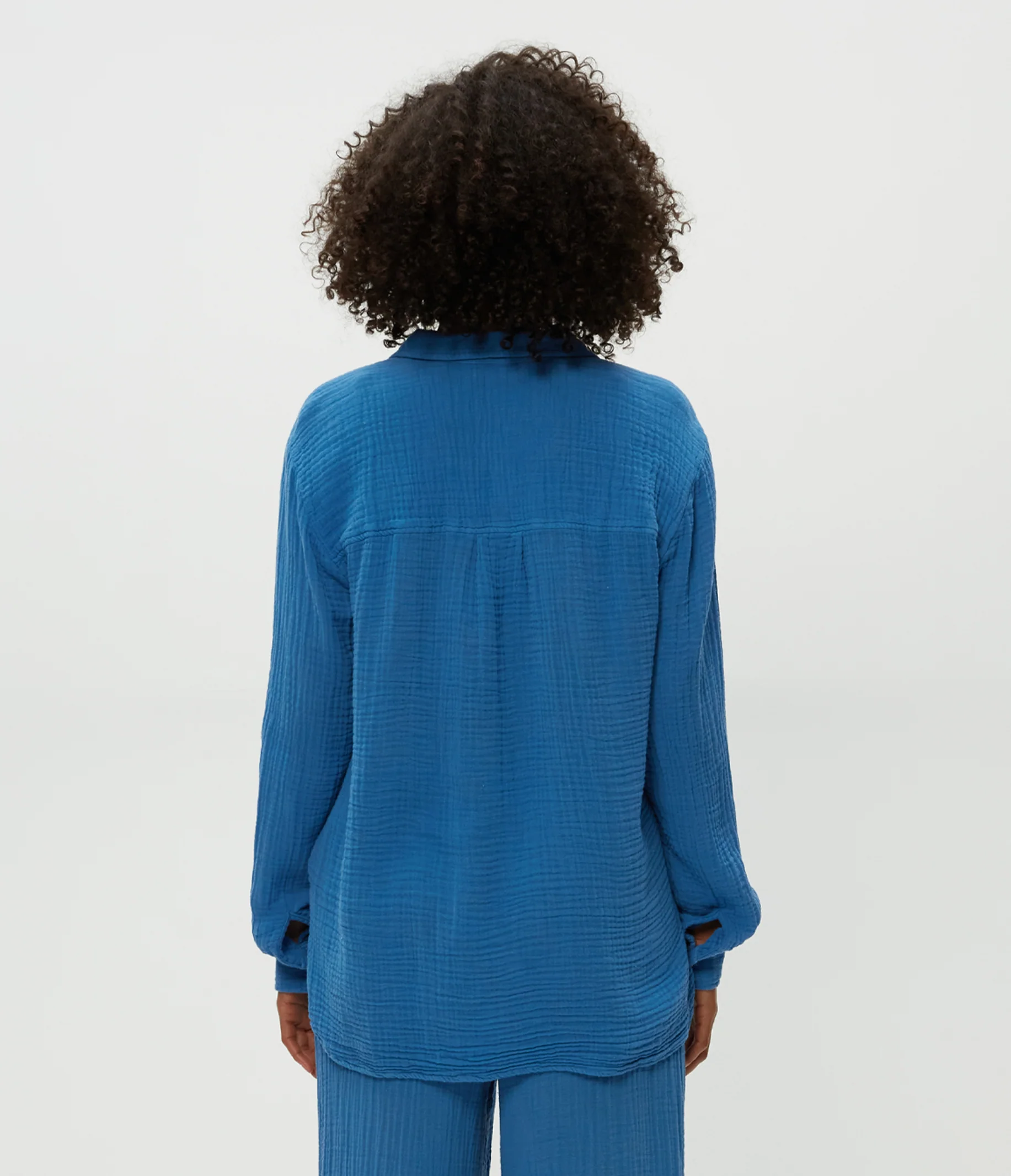 Leo Gauze Button Down Shirt - Image 29