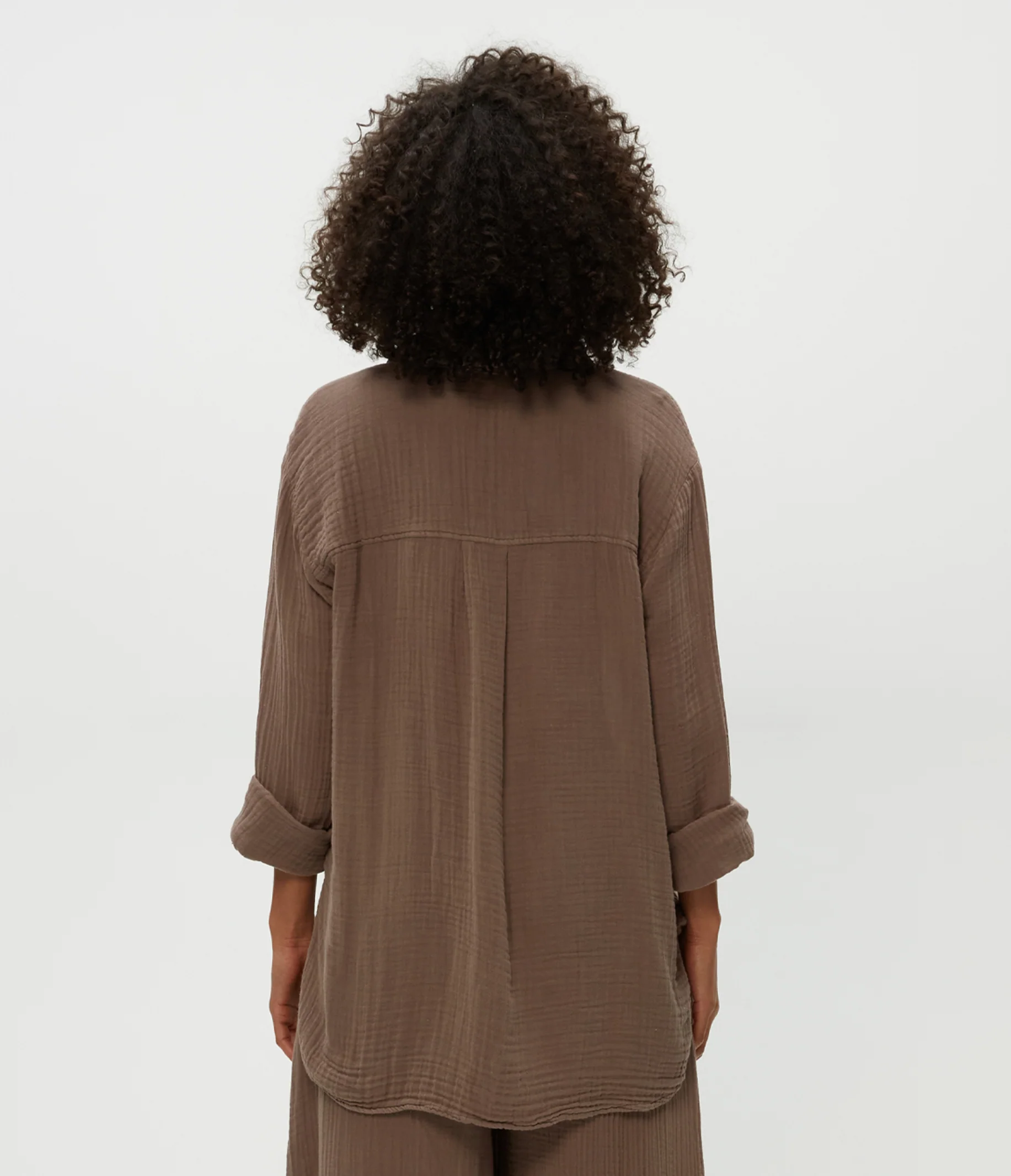 Leo Gauze Button Down Shirt - Image 41