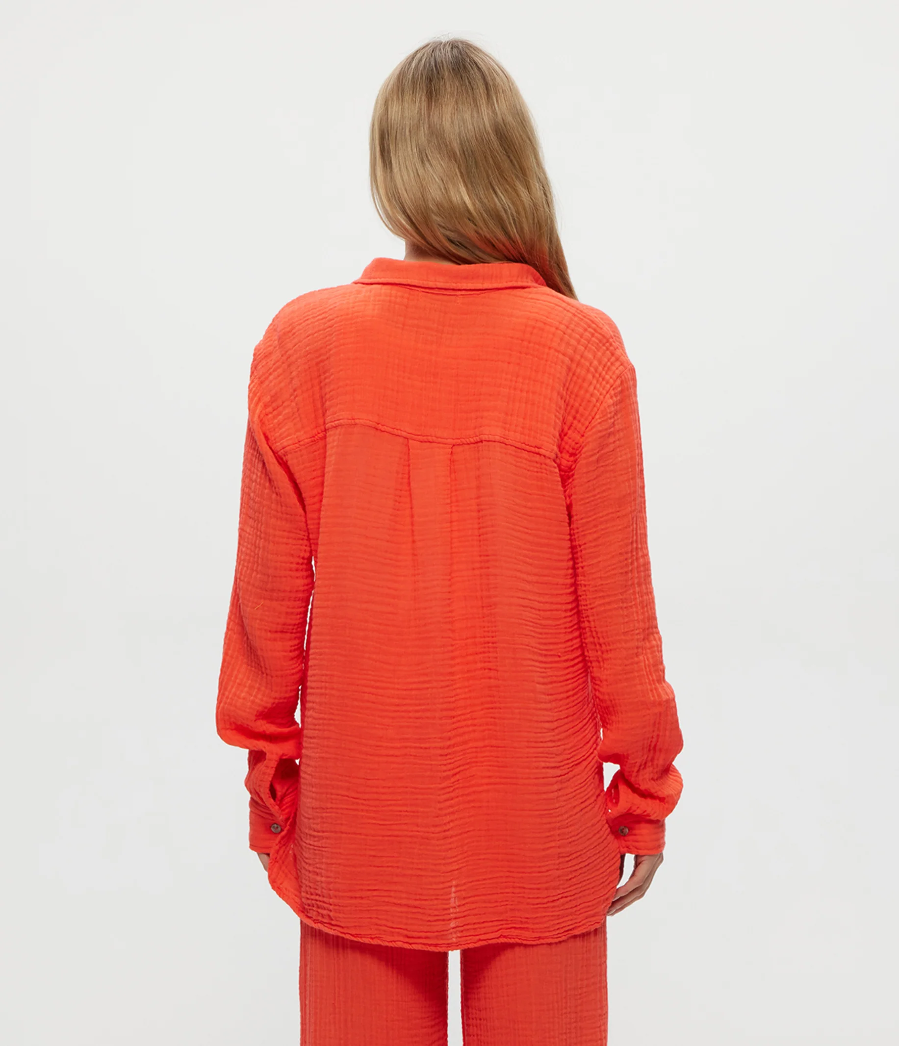 Leo Gauze Button Down Shirt - Image 49