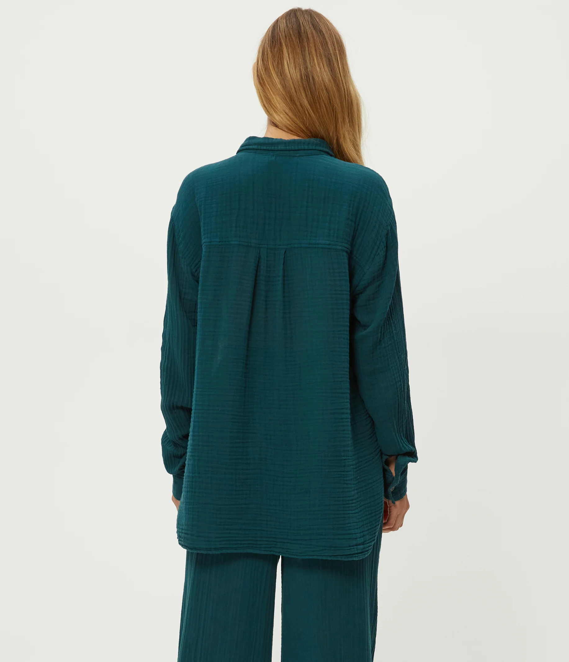 Leo Gauze Button Down Shirt - Image 65