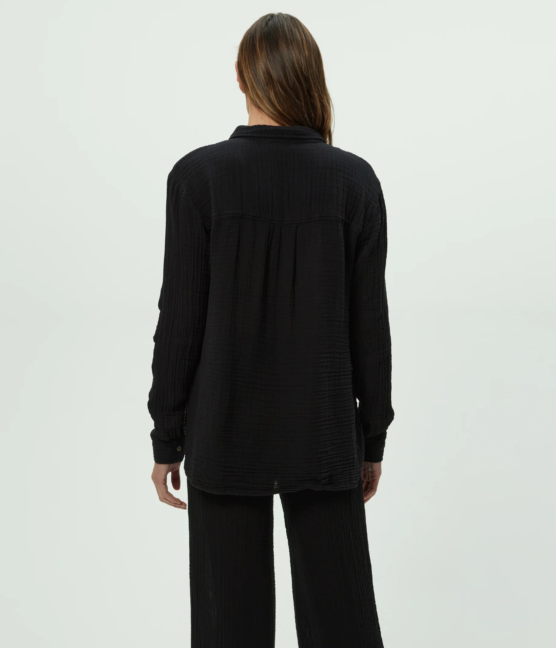 Leo Gauze Button Down Shirt - Image 69