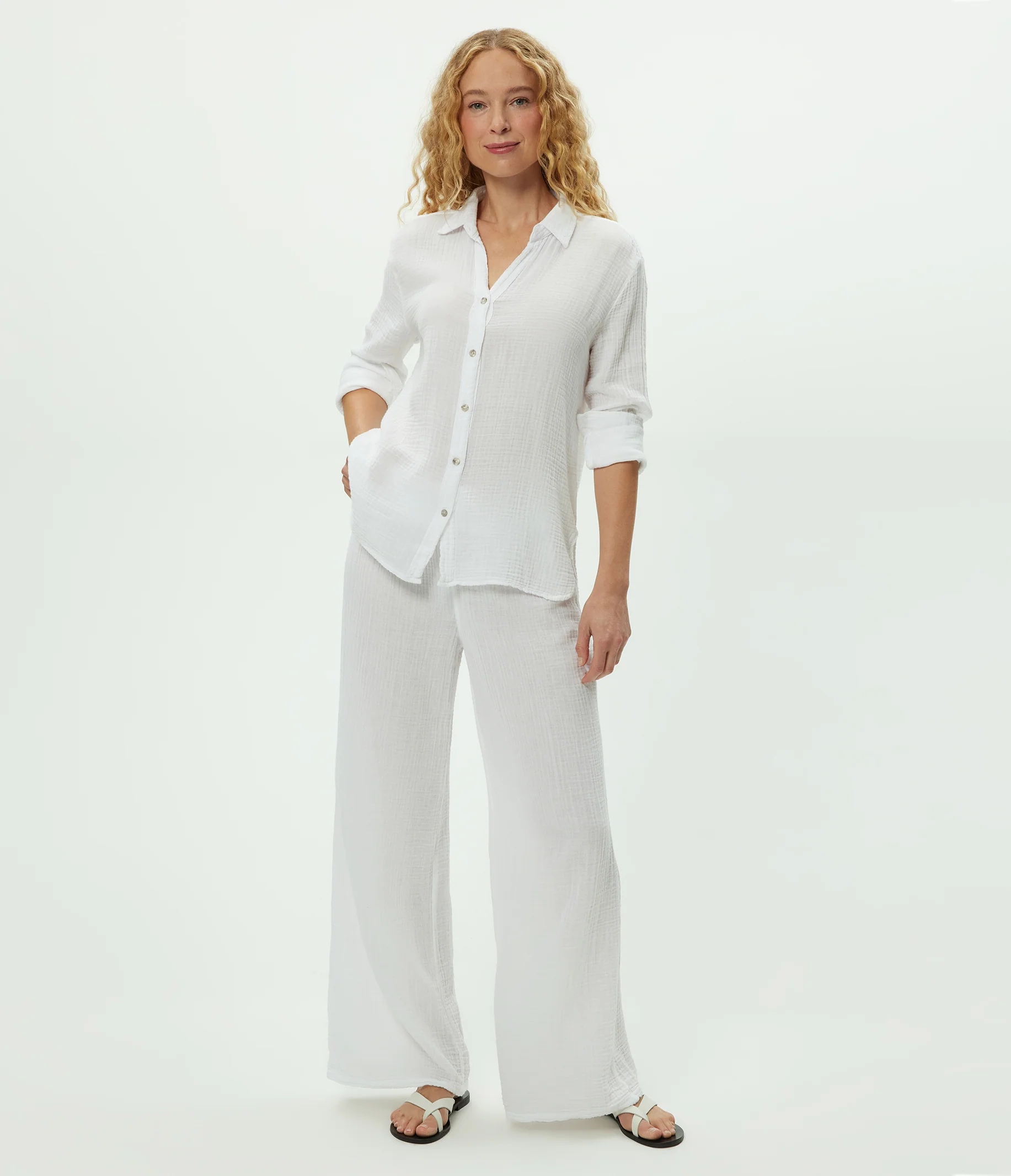 Susie Gauze Pant - Image 12