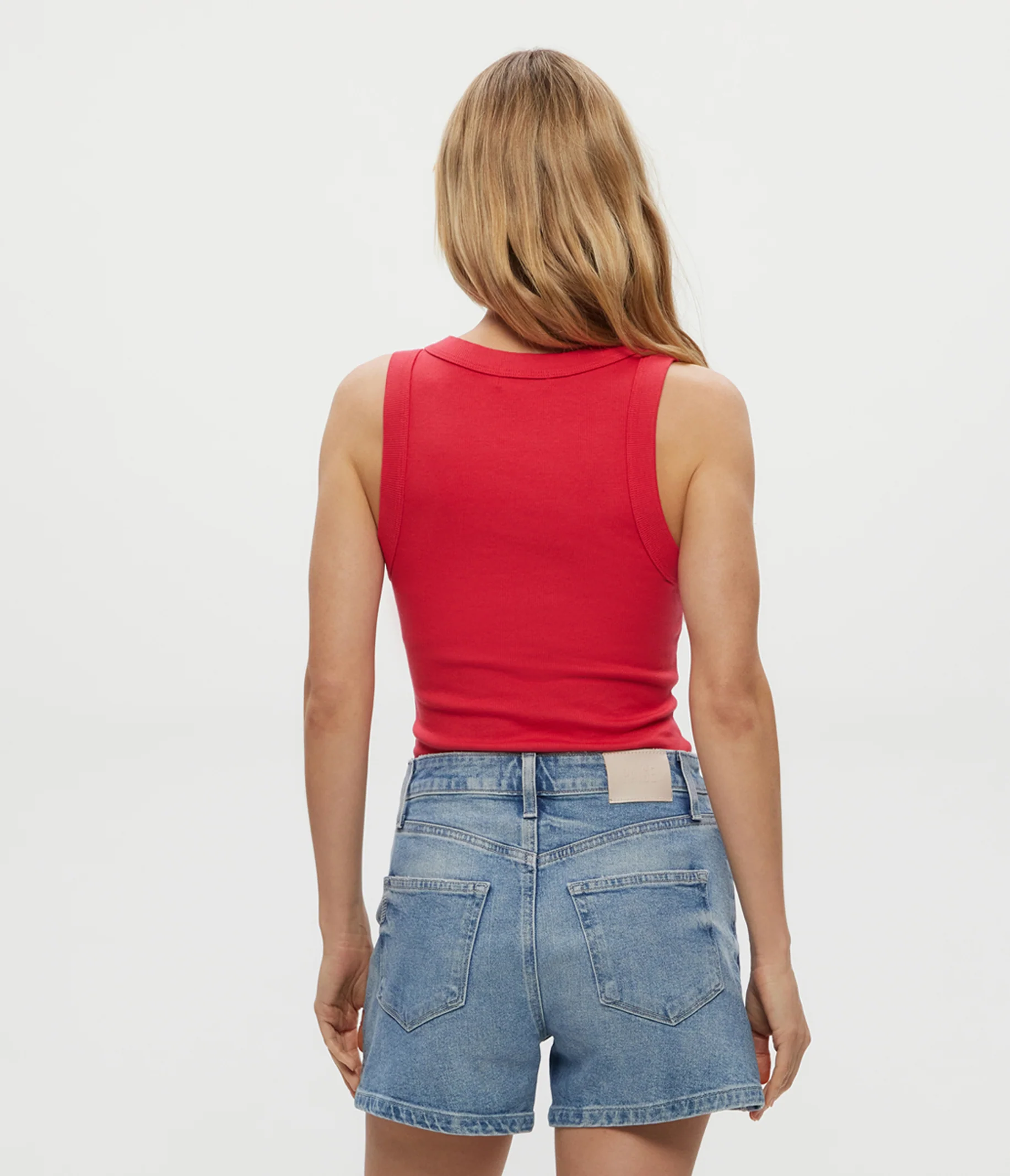 Halley Ribbed Tank with Ruching - Image 42