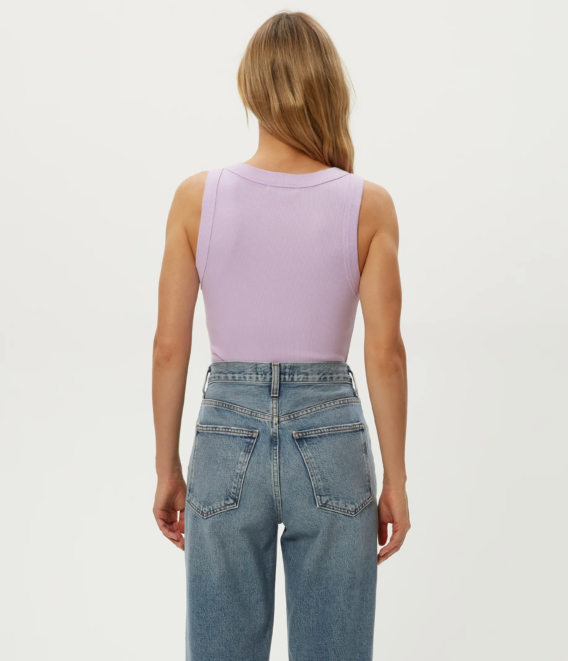 Halley Ribbed Tank with Ruching - Image 79