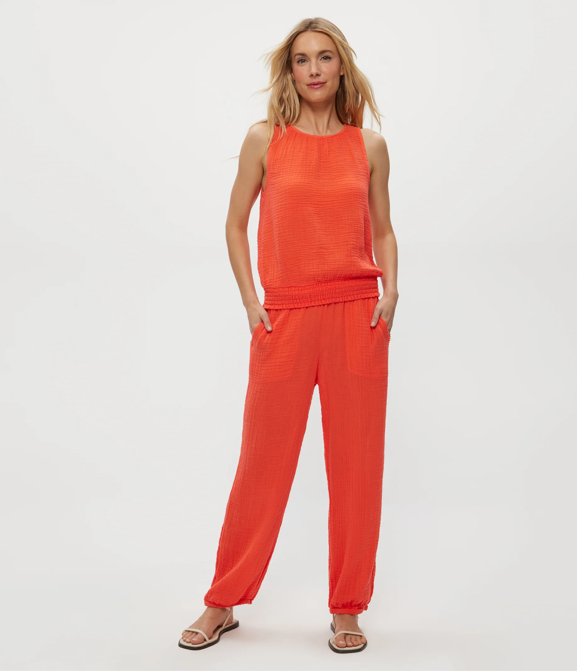 Janelle Tie Neck Tank - Image 14