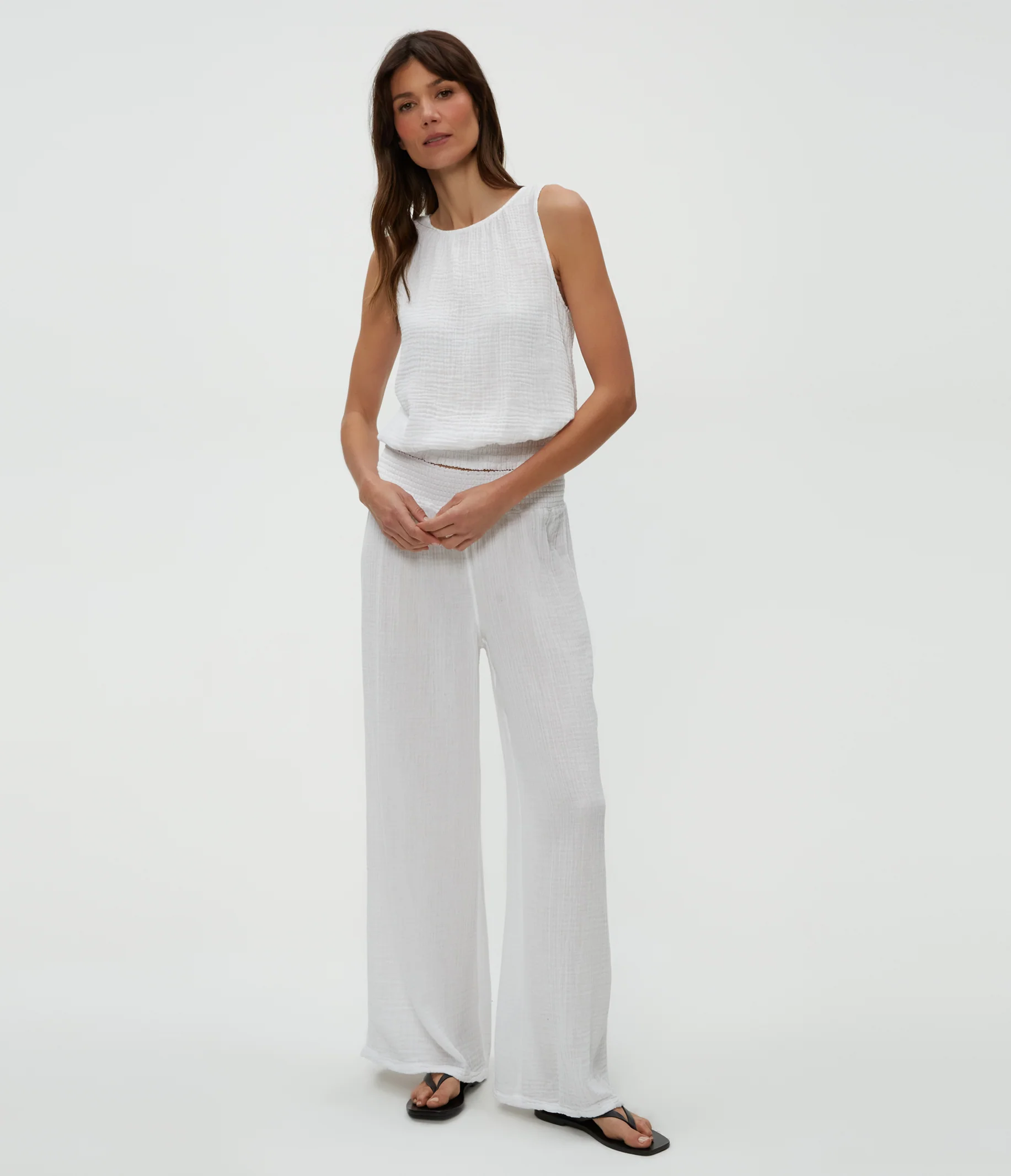 Janelle Tie Neck Tank - Image 22