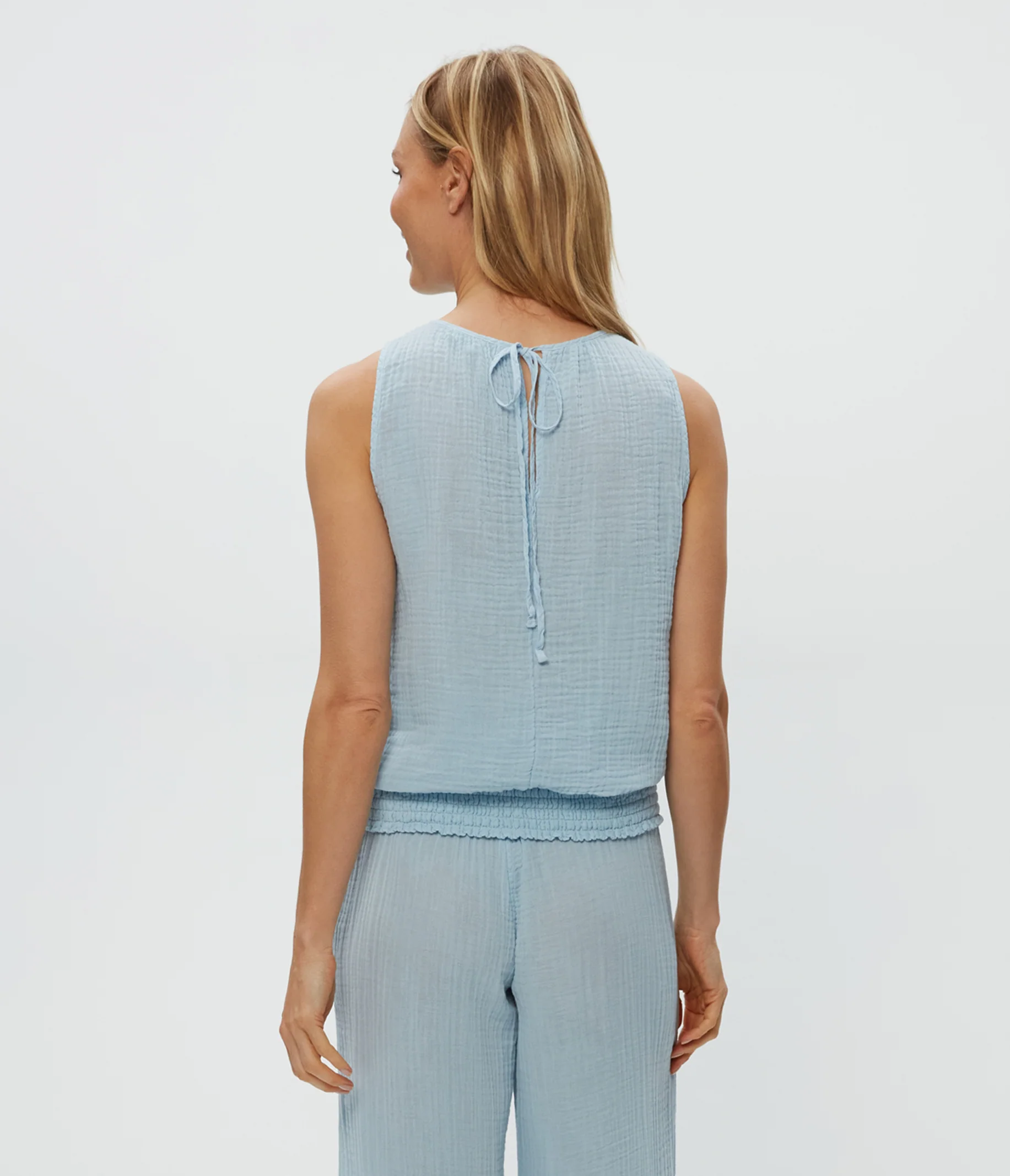 Janelle Tie Neck Tank - Image 32