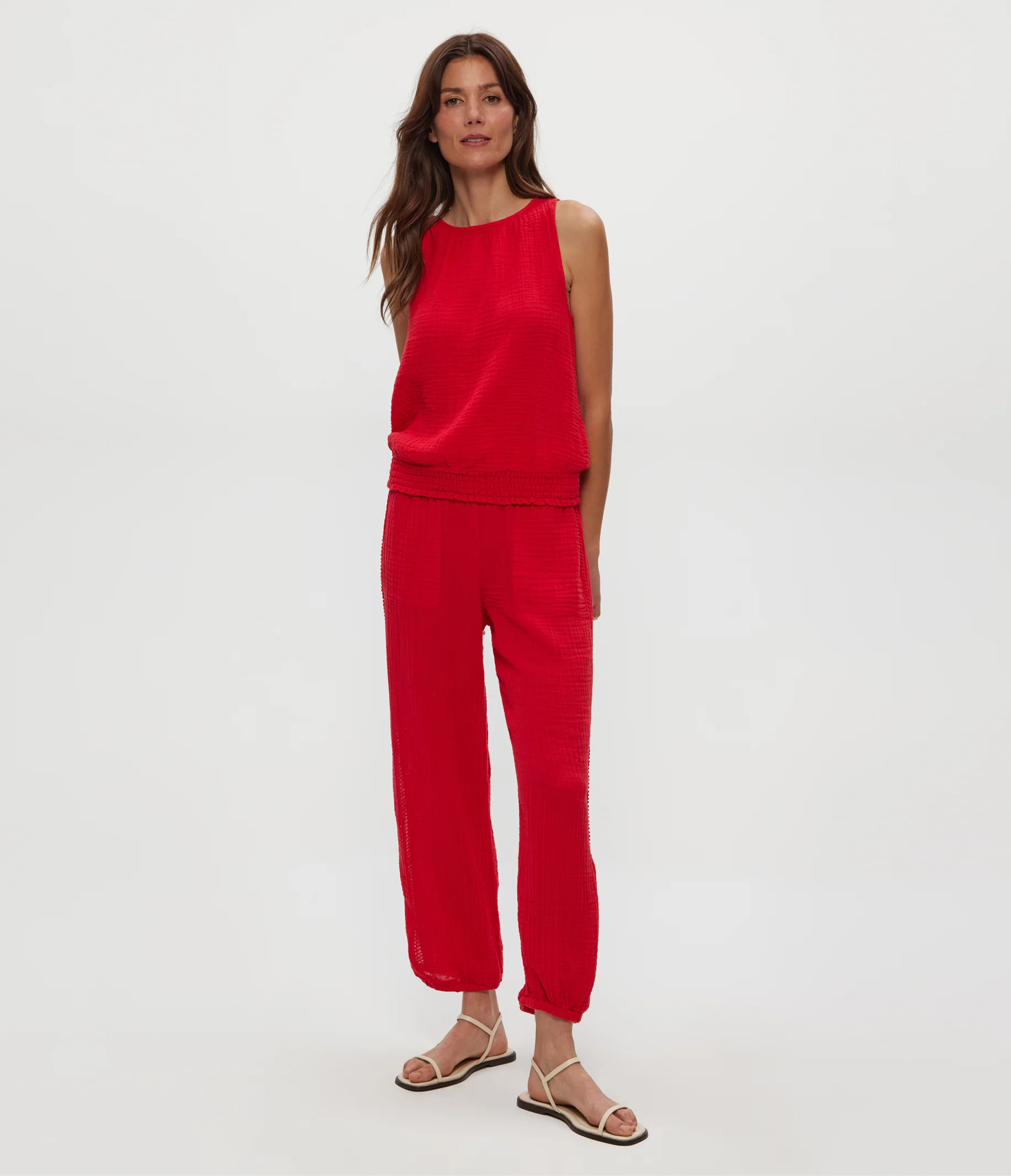 Janelle Tie Neck Tank - Image 38